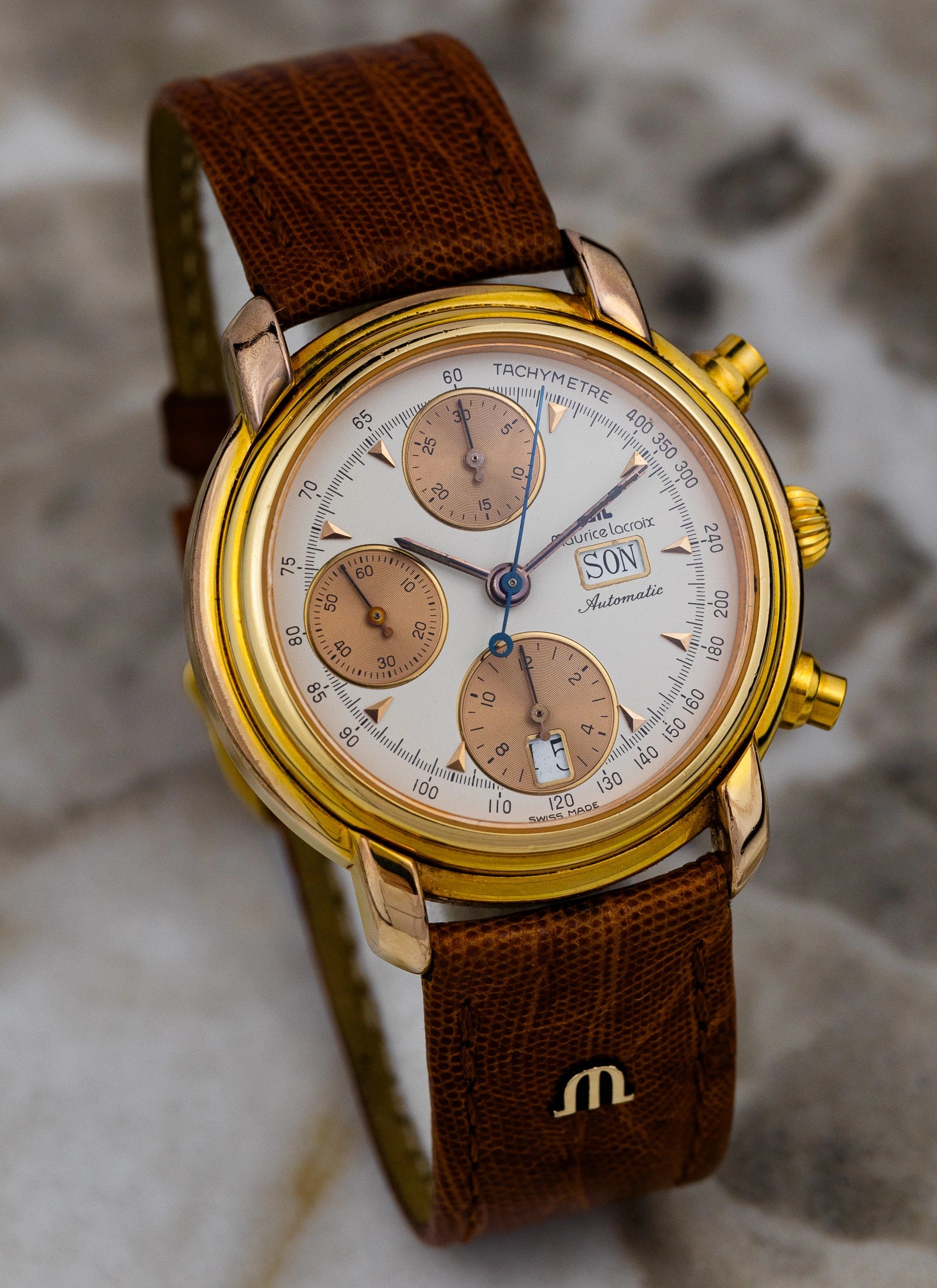 1991 Maurice Lacroix Chronograph Ref. 39353 Cal. 7750