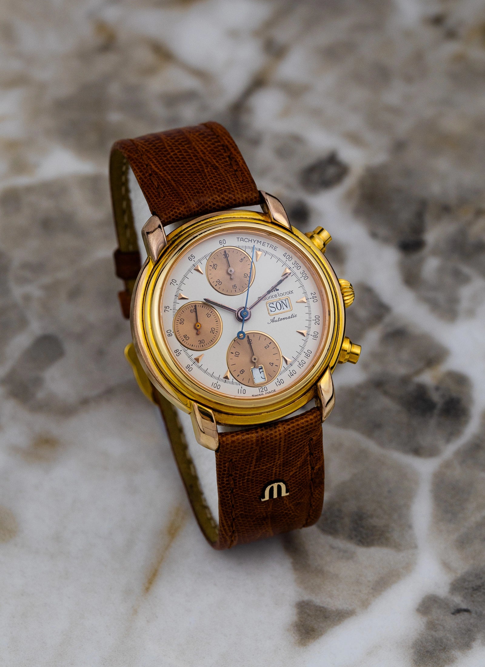 1991 Maurice Lacroix Chronograph Ref. 39353 Cal. 7750
