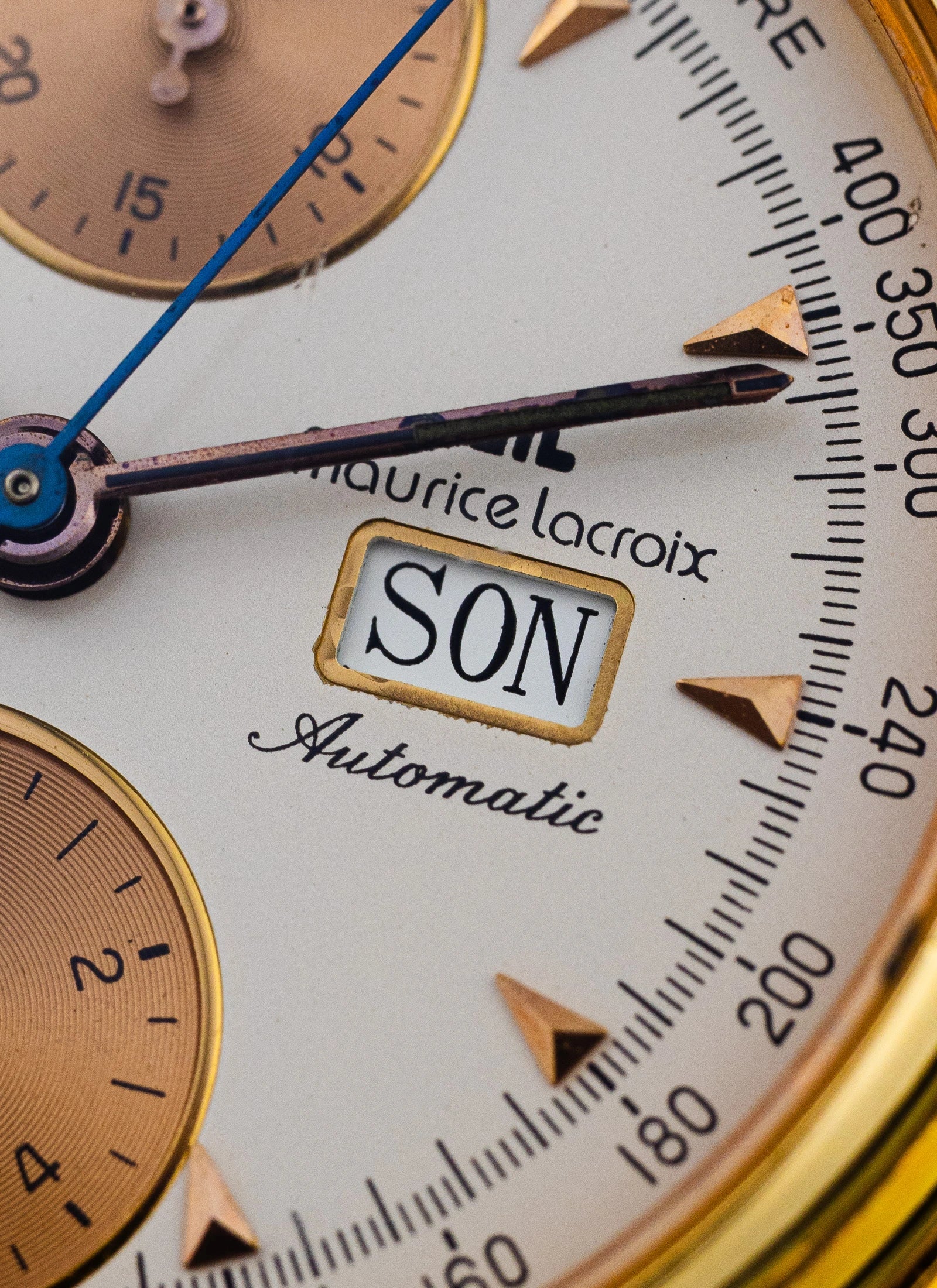 1991 Maurice Lacroix Chronograph Ref. 39353 Cal. 7750