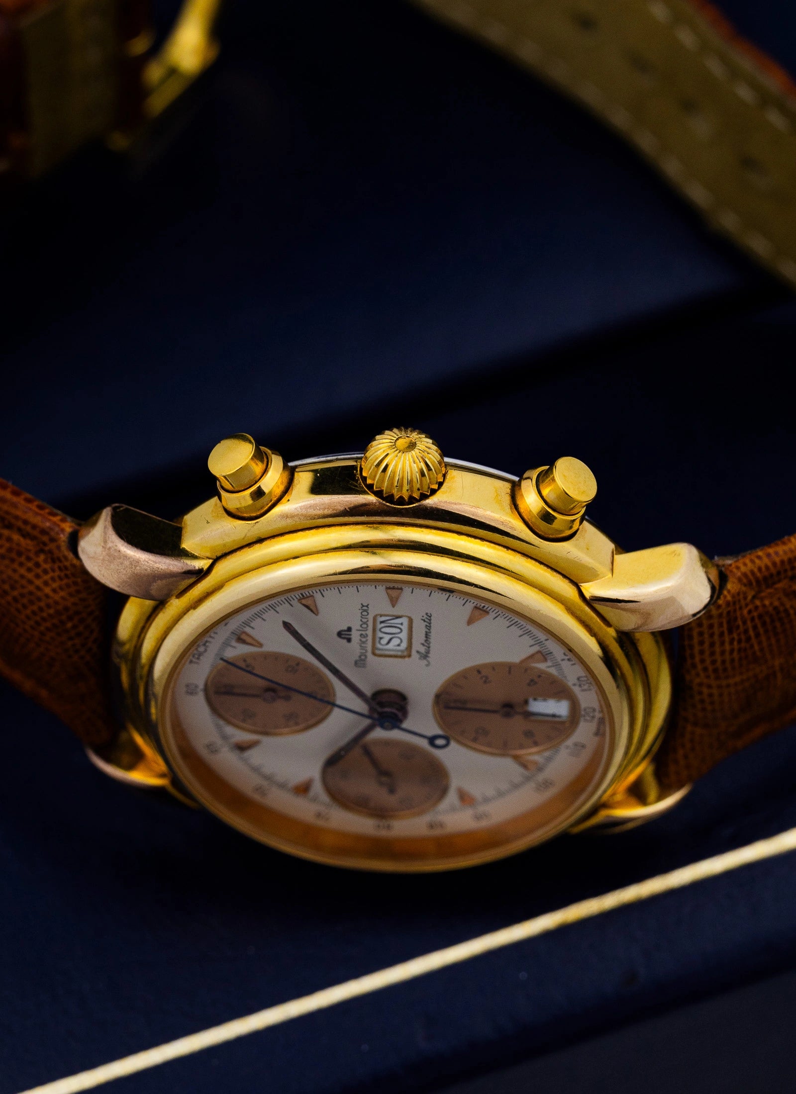 1991 Maurice Lacroix Chronograph Ref. 39353 Cal. 7750