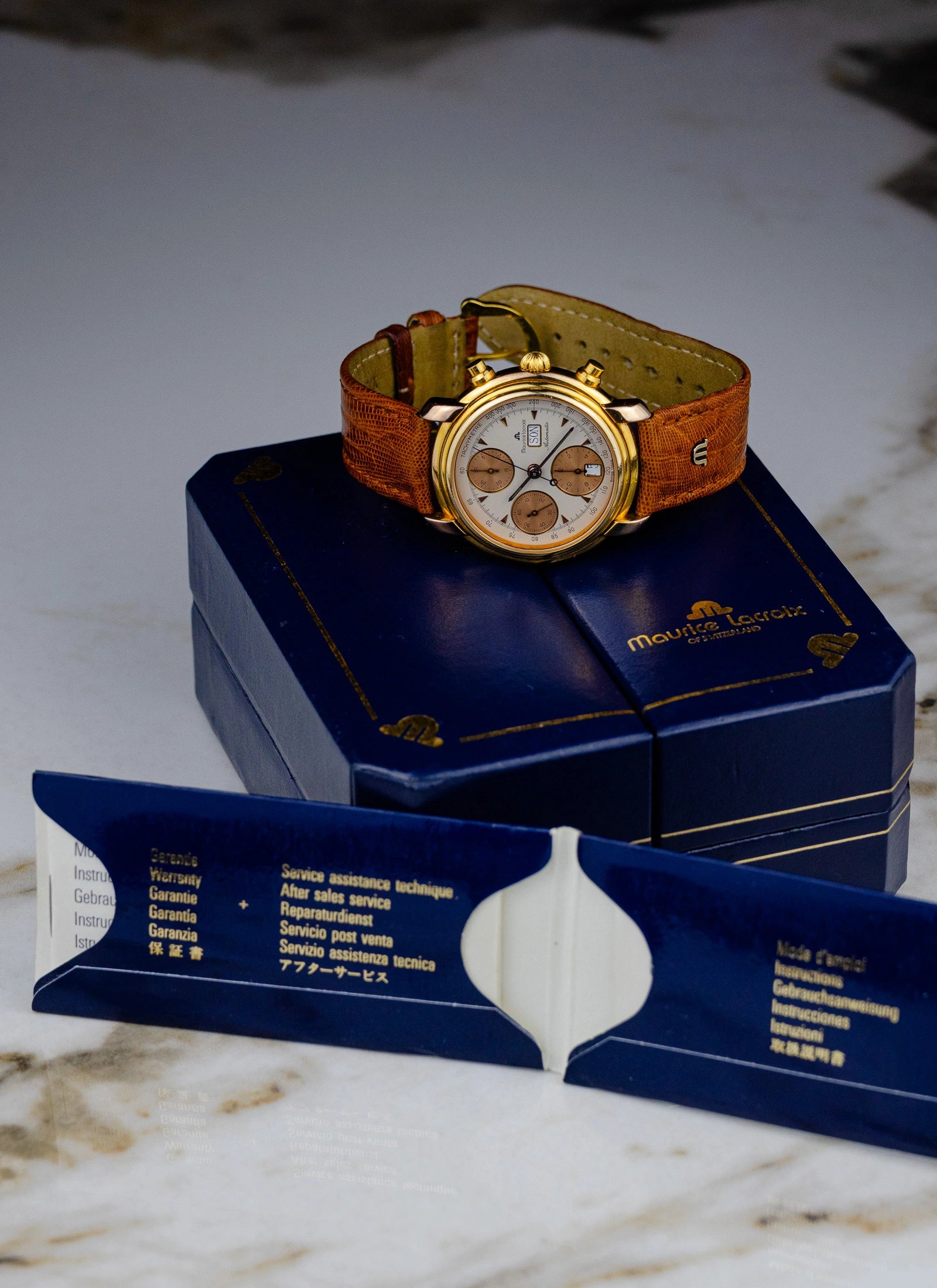1991 Maurice Lacroix Chronograph Ref. 39353 Cal. 7750