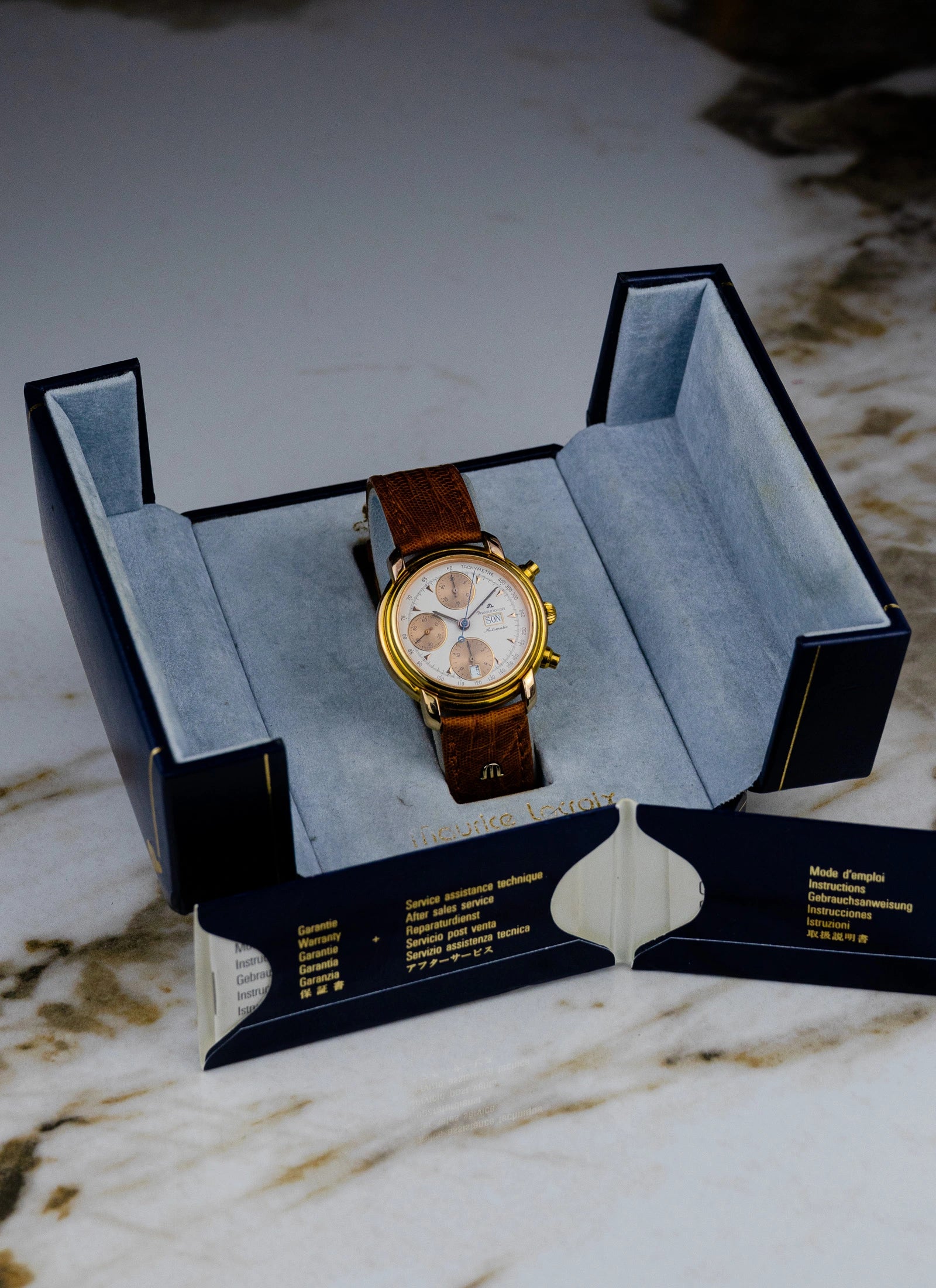 1991 Maurice Lacroix Chronograph Ref. 39353 Cal. 7750