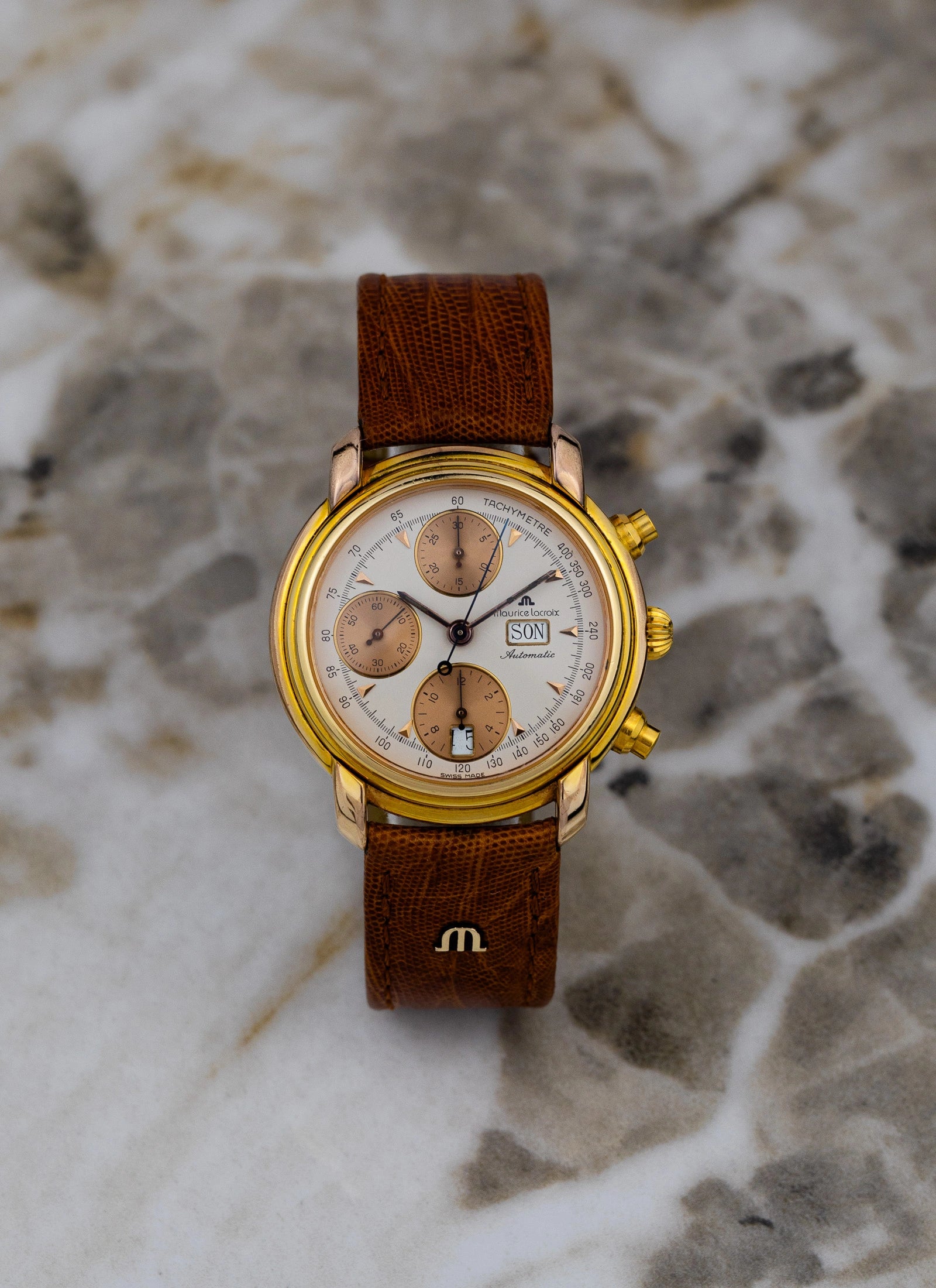 1991 Maurice Lacroix Chronograph Ref. 39353 Cal. 7750