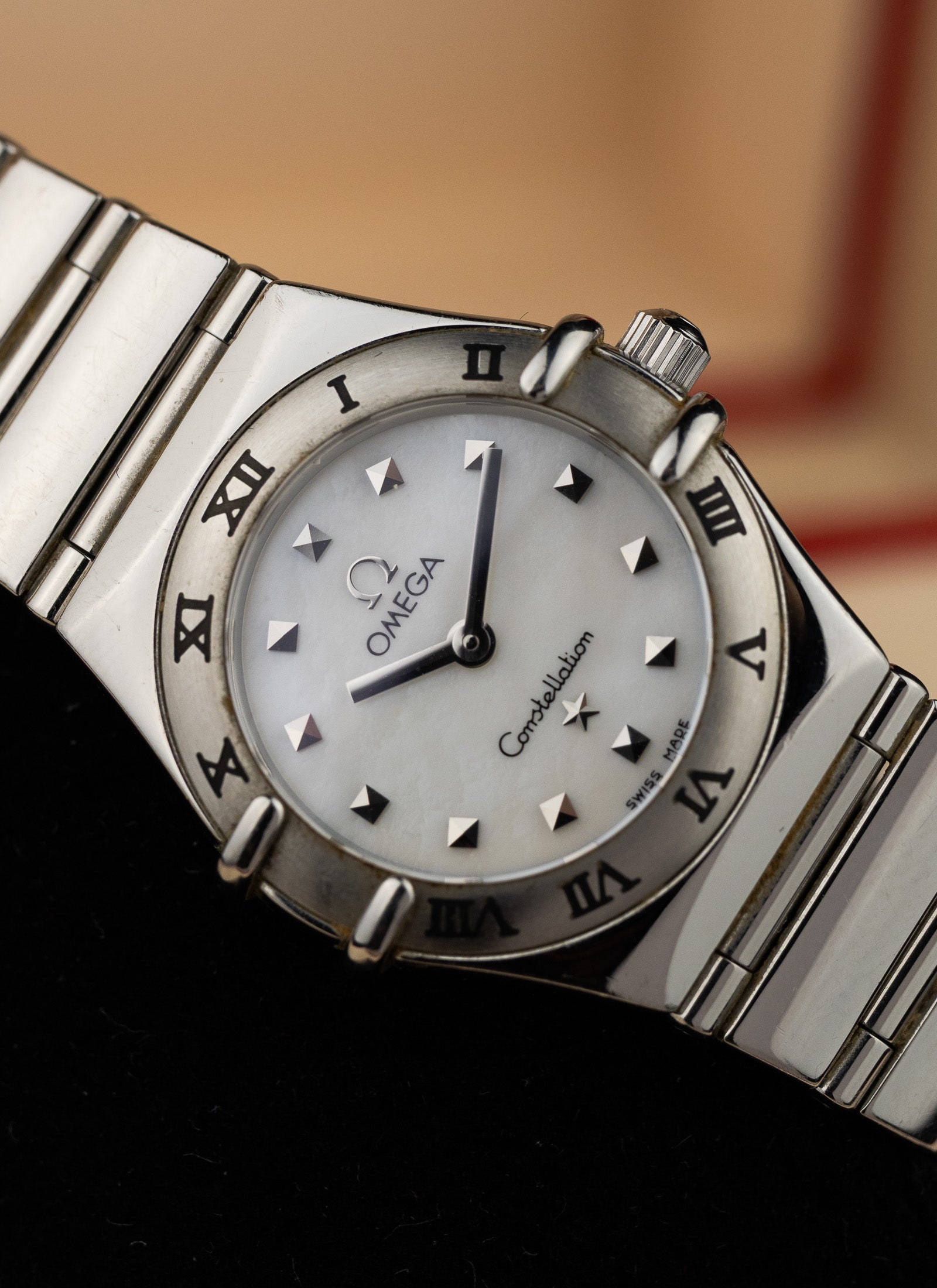 1998 Lady Omega Constellation My Choice MOP Dial 1561.71 Box