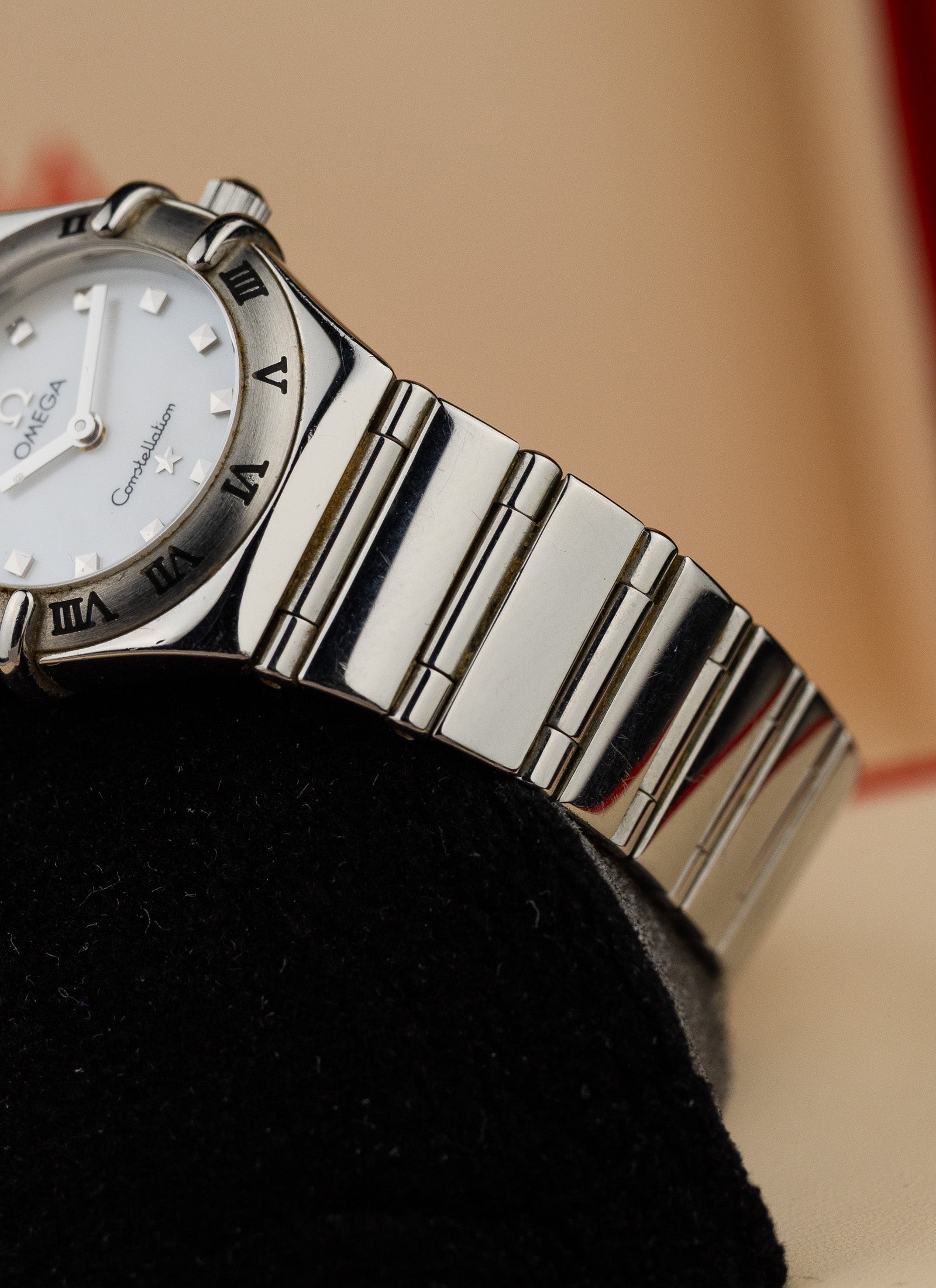 1998 Lady Omega Constellation My Choice MOP Dial 1561.71 Box
