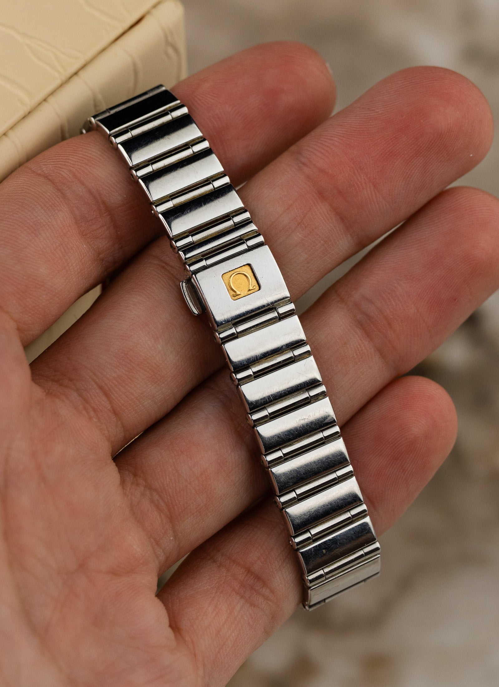 1998 Lady Omega Constellation My Choice MOP Dial 1561.71 Box