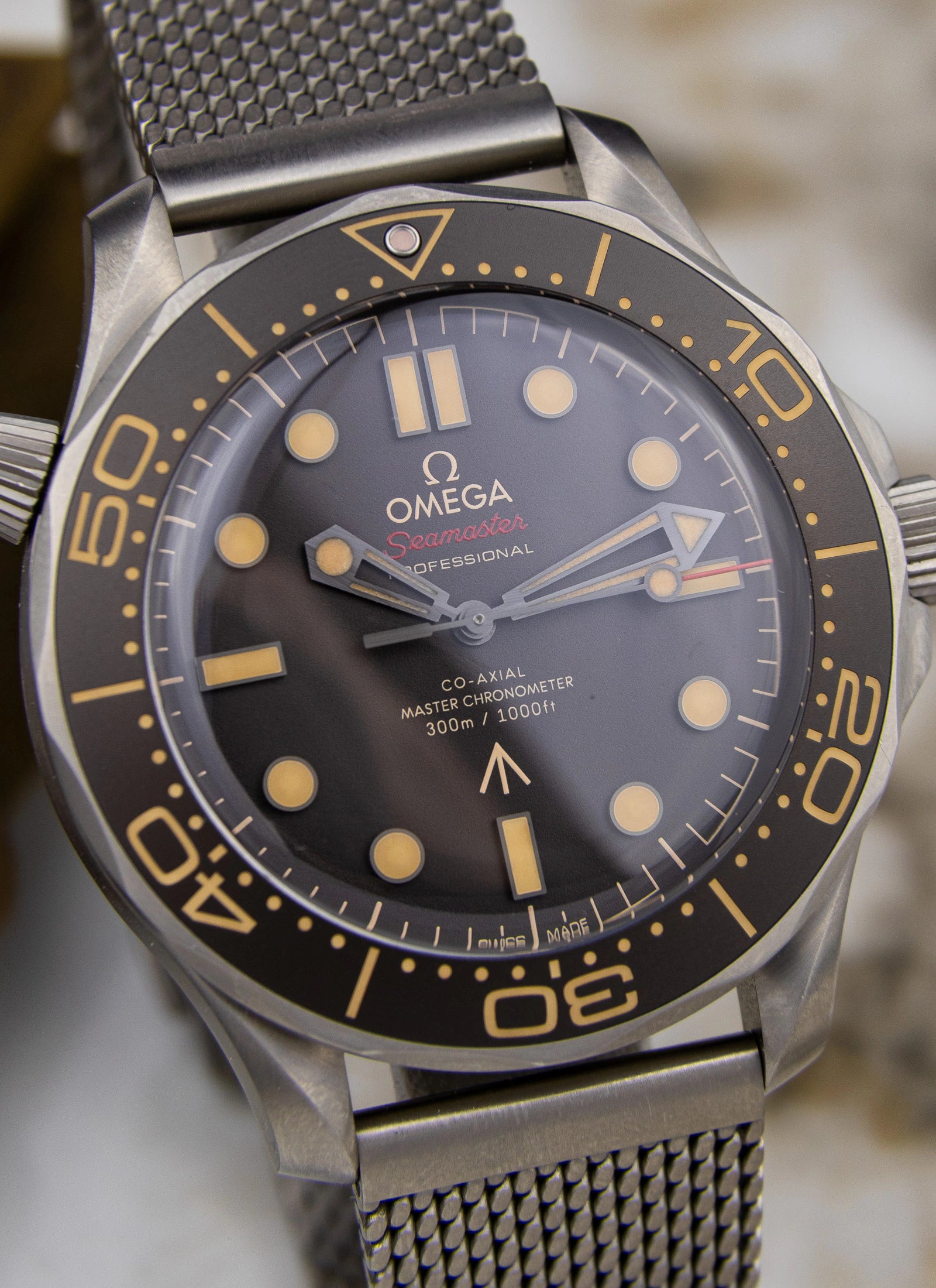 Omega Seamaster 300m Bond Titanium 210.90.42.20.01.001