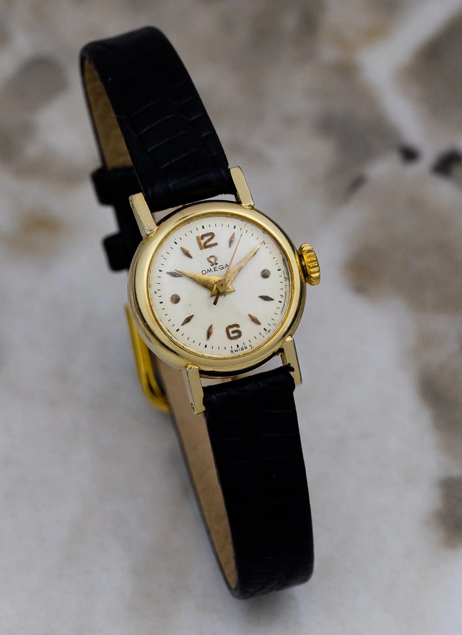 1952 Lady Omega 5227 cal. 252 14K Gold Filled Serviced