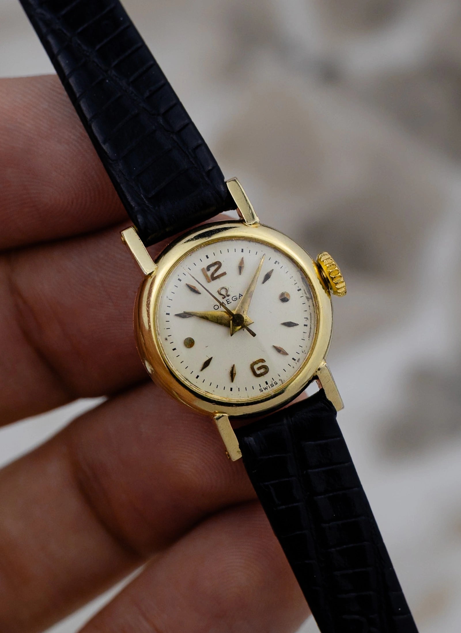 1952 Lady Omega 5227 cal. 252 14K Gold Filled Serviced