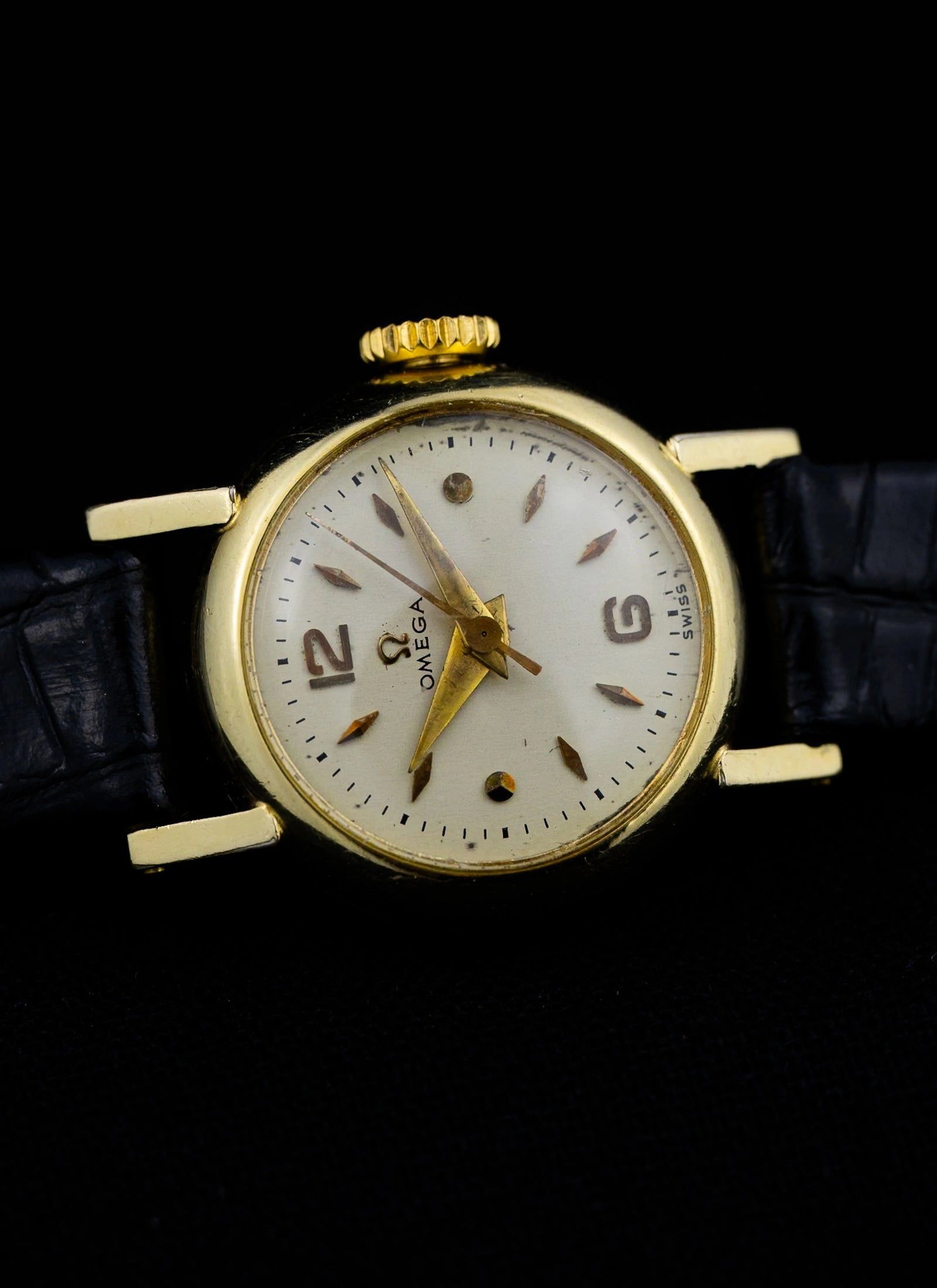 1952 Lady Omega 5227 cal. 252 14K Gold Filled Serviced