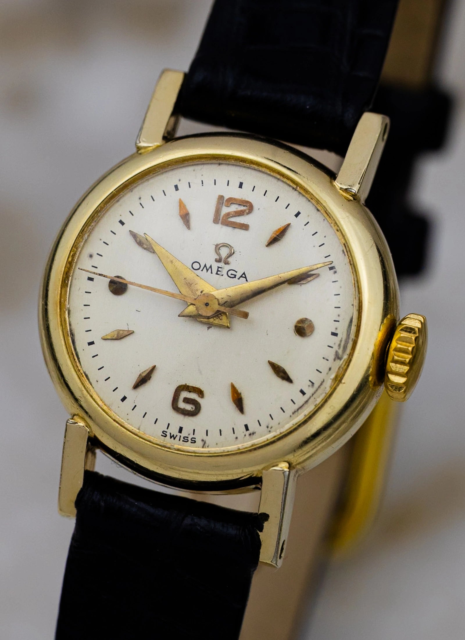 1952 Lady Omega 5227 cal. 252 14K Gold Filled Serviced