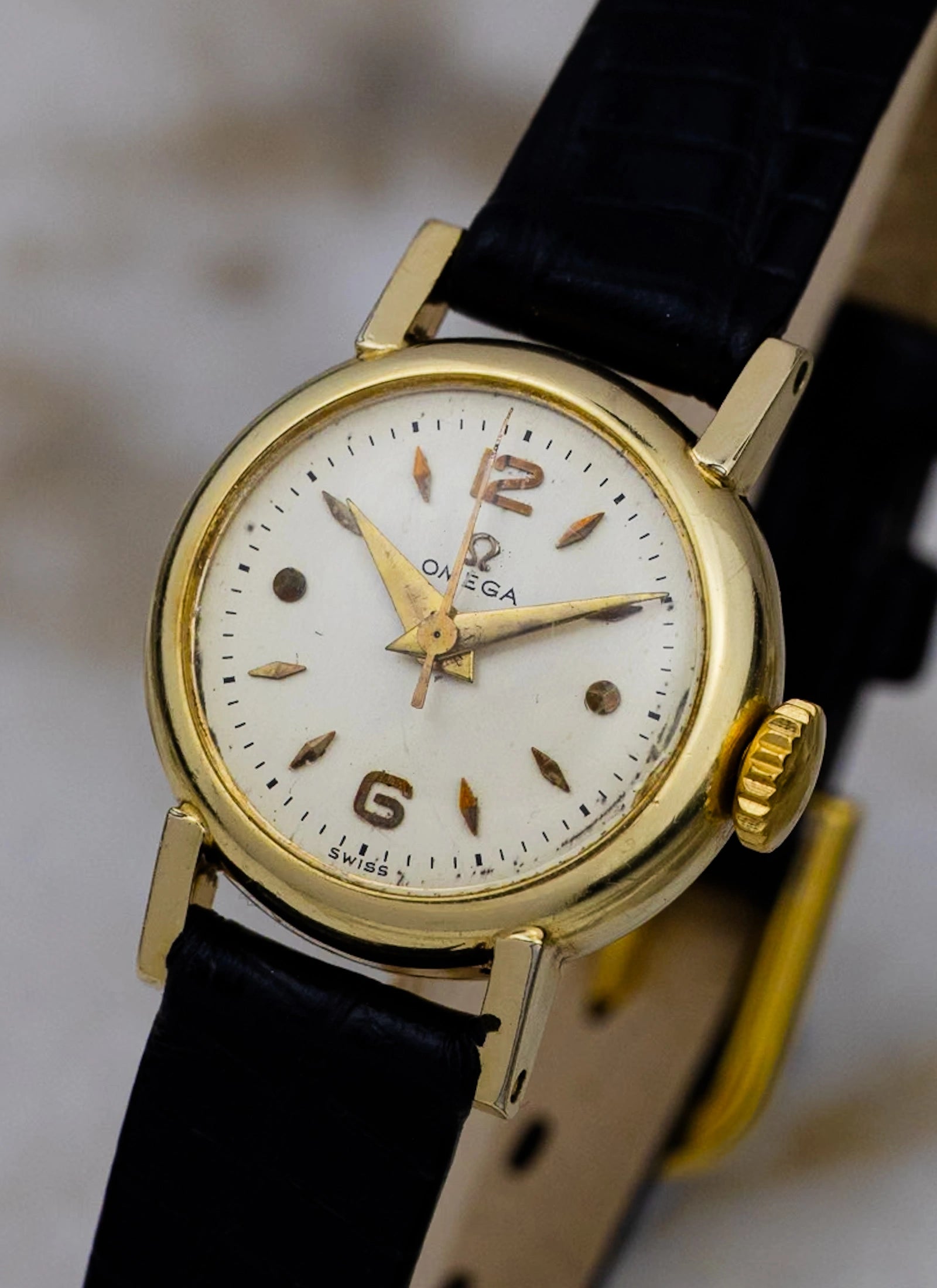 1952 Lady Omega 5227 cal. 252 14K Gold Filled Serviced