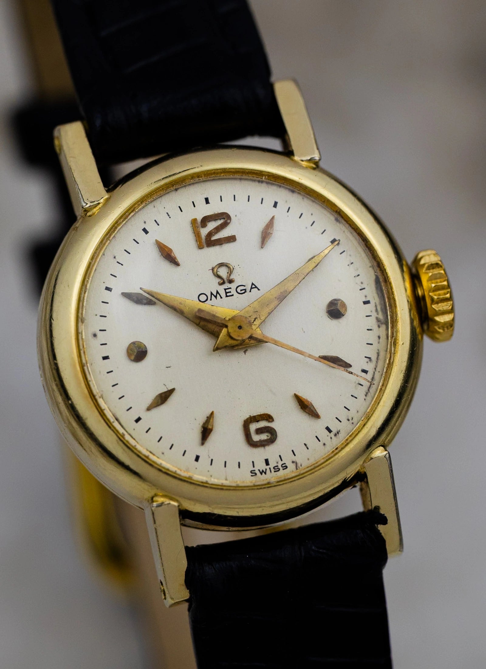 1952 Lady Omega 5227 cal. 252 14K Gold Filled Serviced