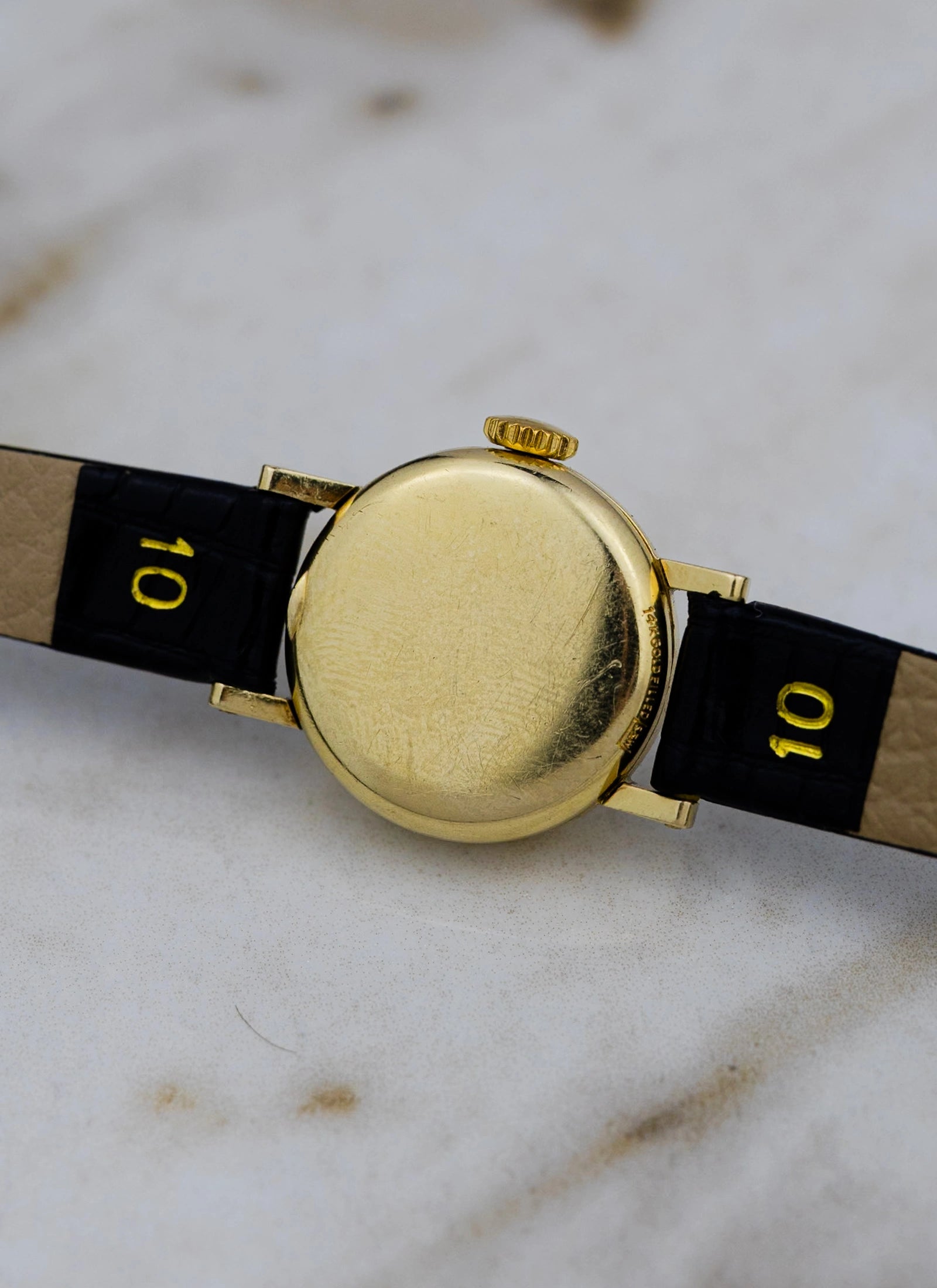 1952 Lady Omega 5227 cal. 252 14K Gold Filled Serviced