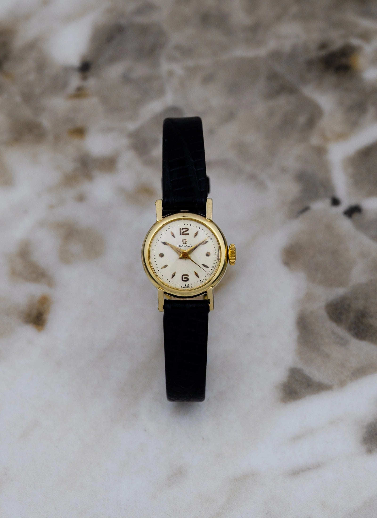 1952 Lady Omega 5227 cal. 252 14K Gold Filled Serviced