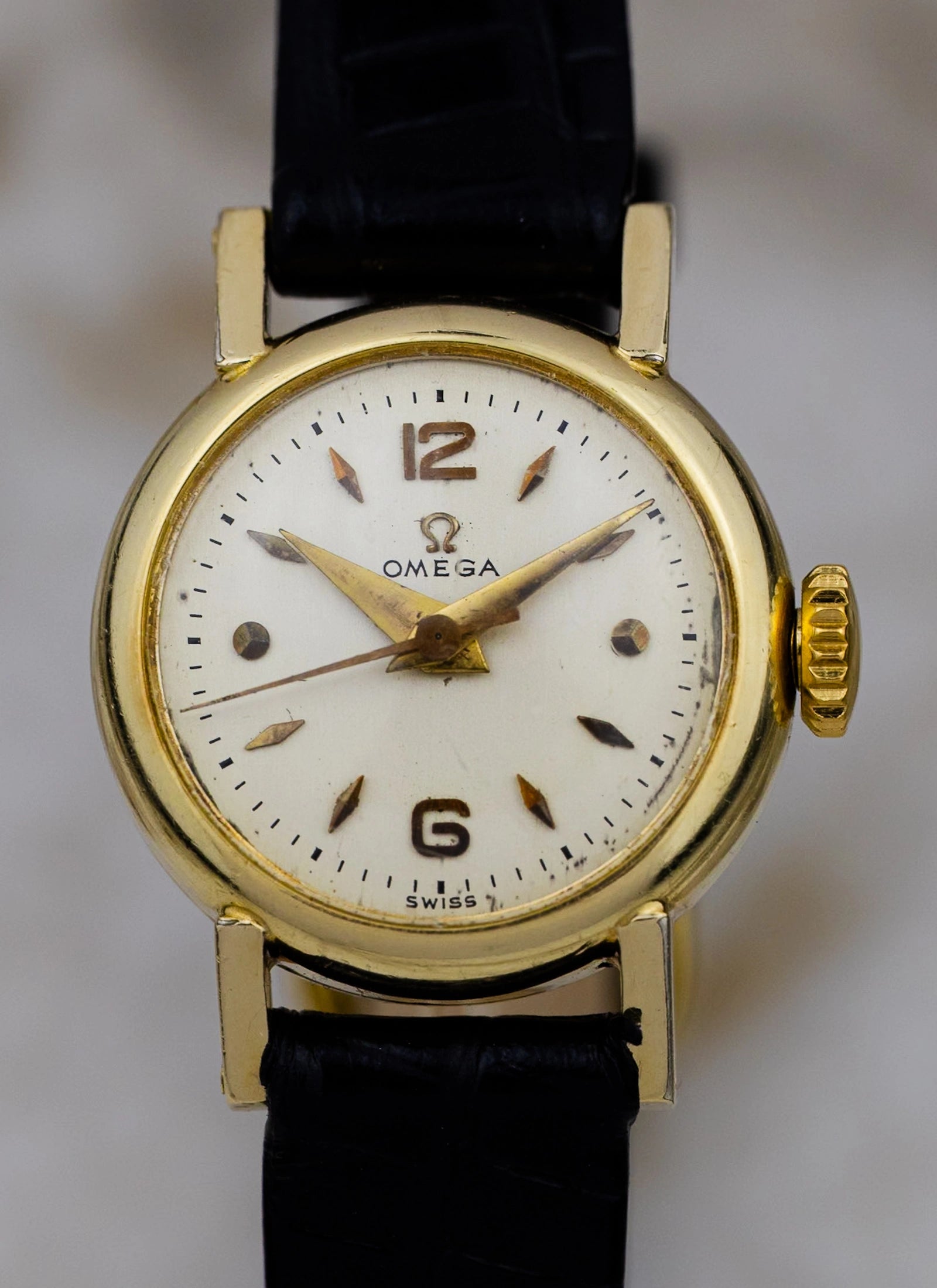 1952 Lady Omega 5227 cal. 252 14K Gold Filled Serviced