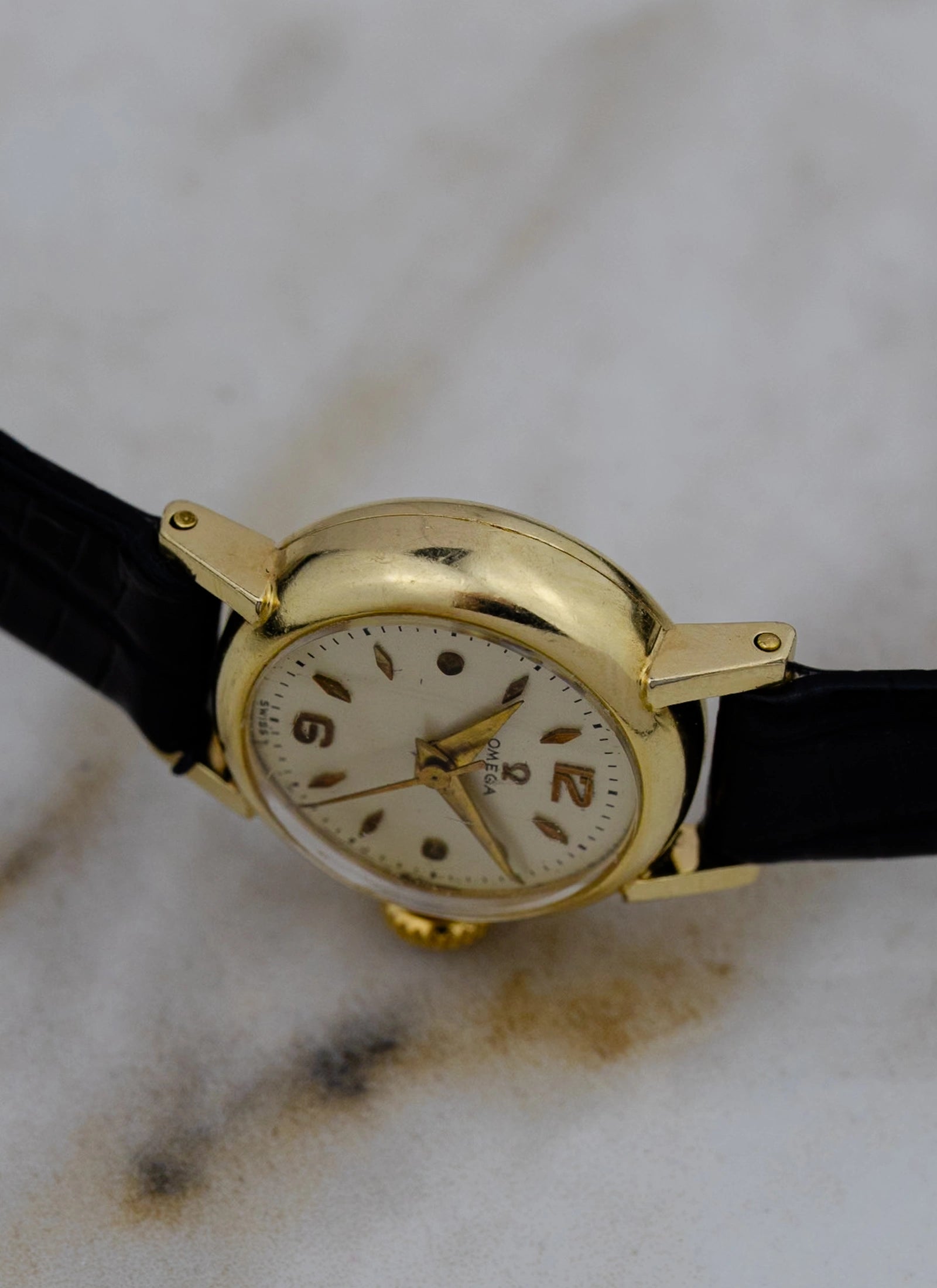 1952 Lady Omega 5227 cal. 252 14K Gold Filled Serviced