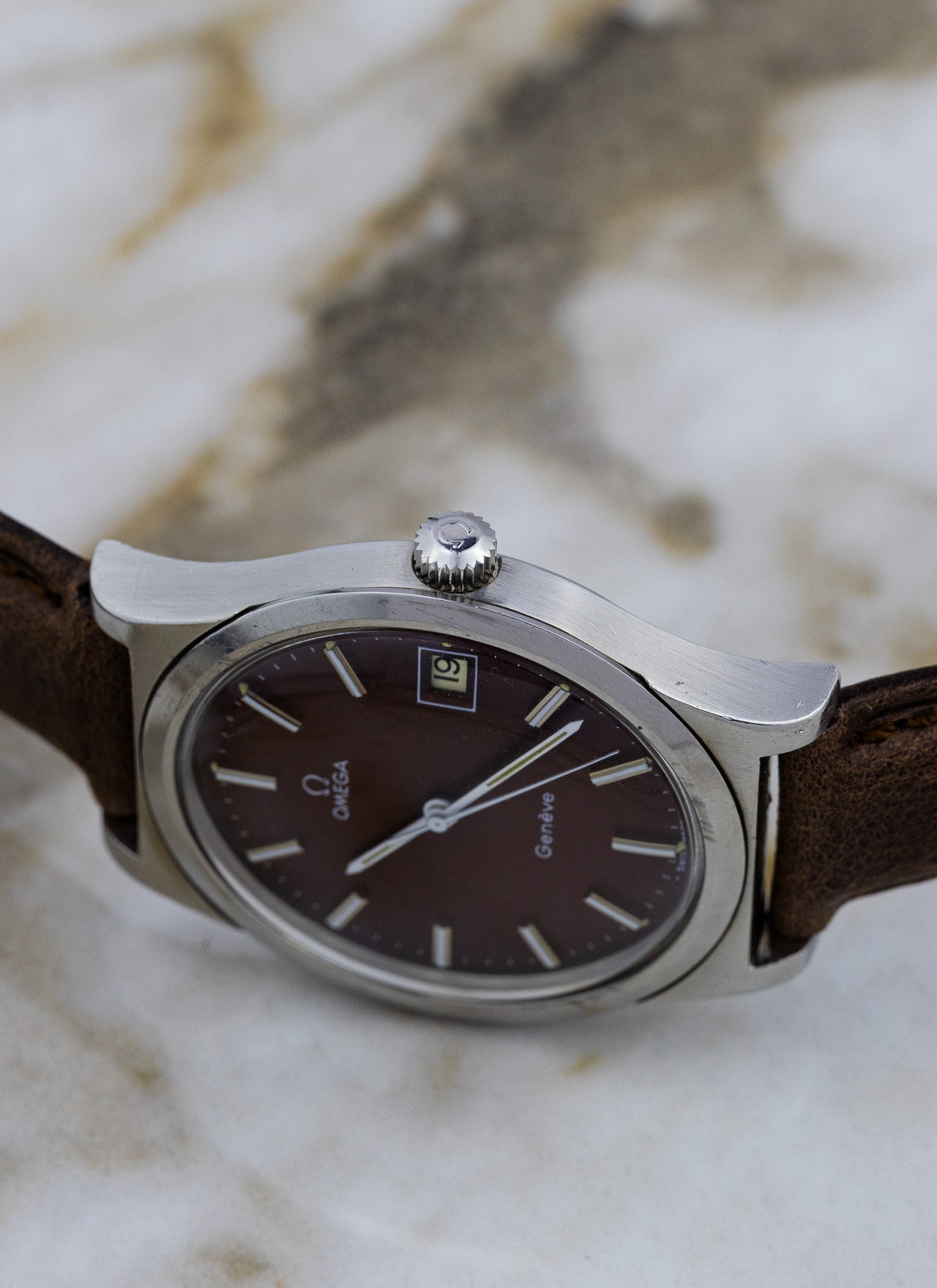 1975 Omega Geneve Bordeaux Dial 136.0102 cal. 1030 OPIS*