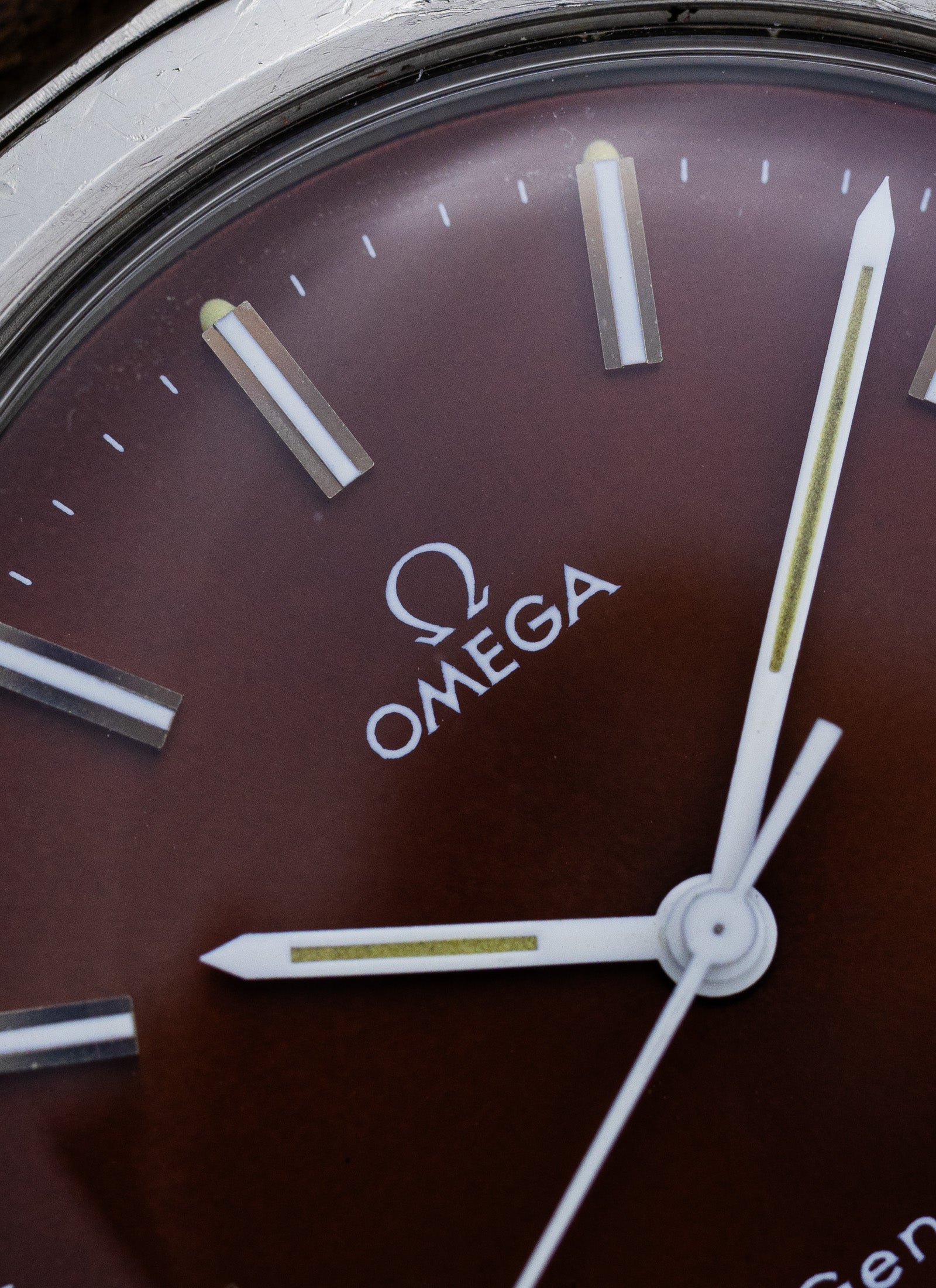1975 Omega Geneve Bordeaux Dial 136.0102 cal. 1030 OPIS*