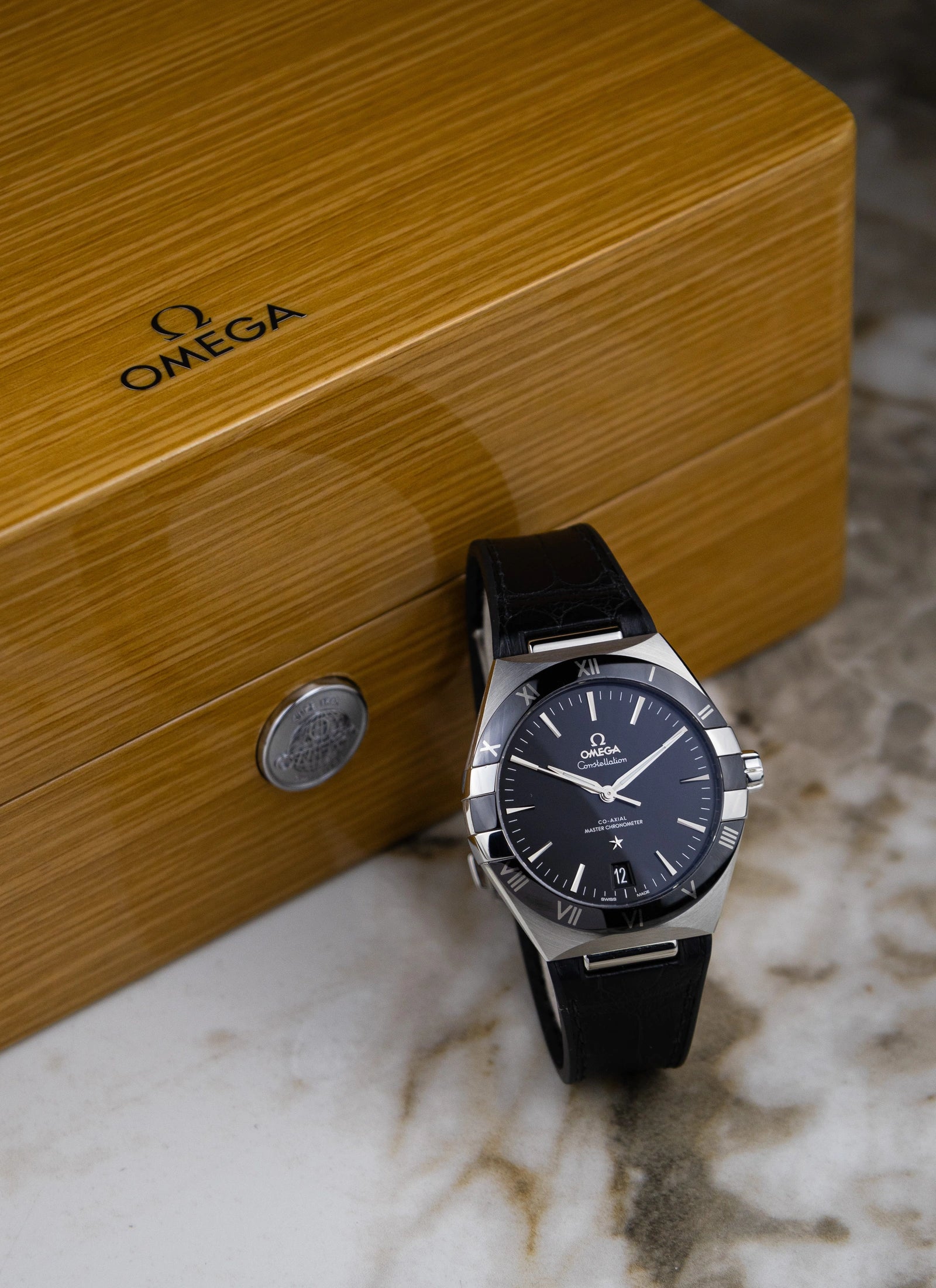 2021 Omega Constellation Co-Axial 131.33.41.21.01.001 Full Set