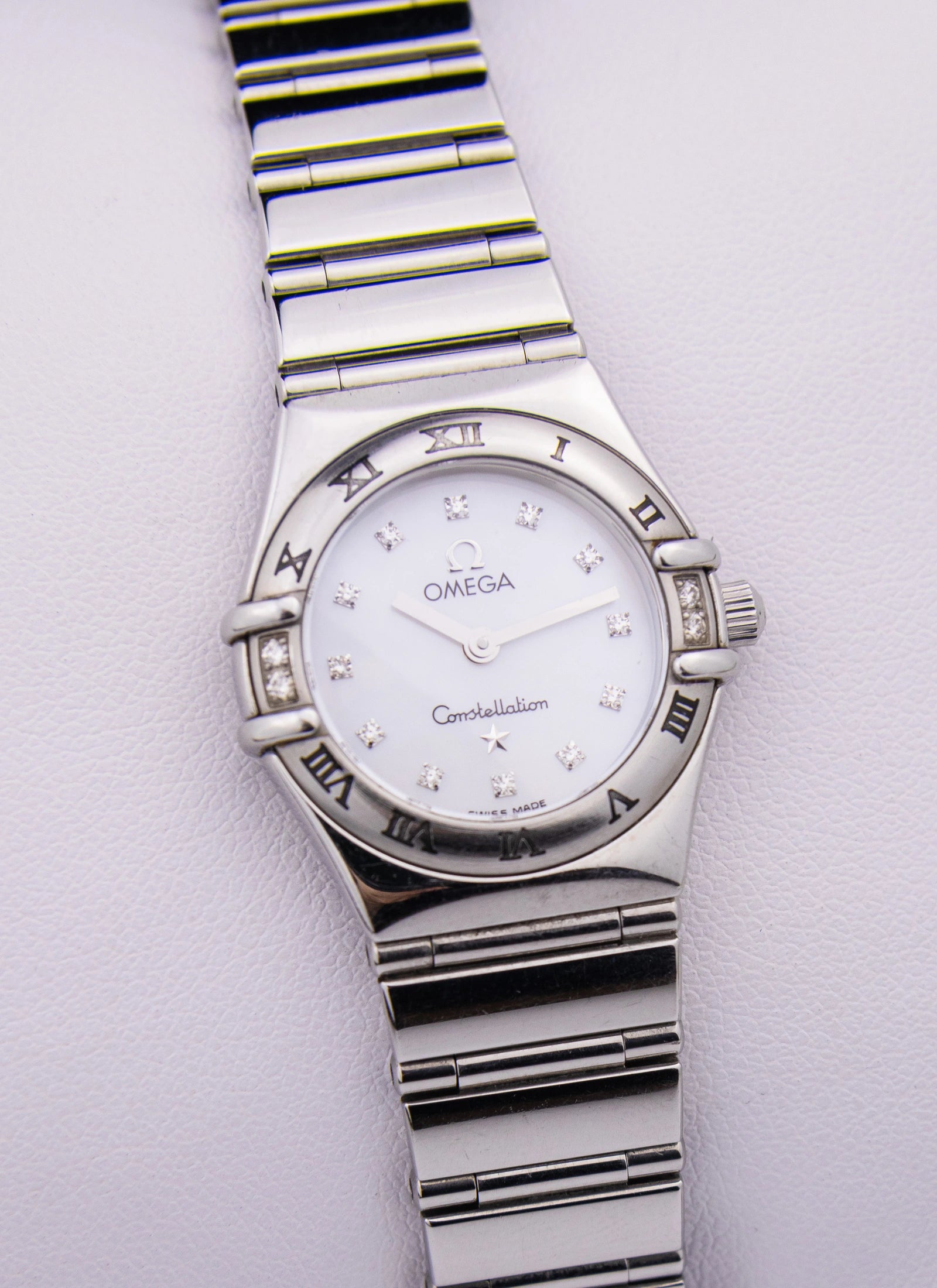 1998 Omega Constellation Diamond MOP Dial 895.1248