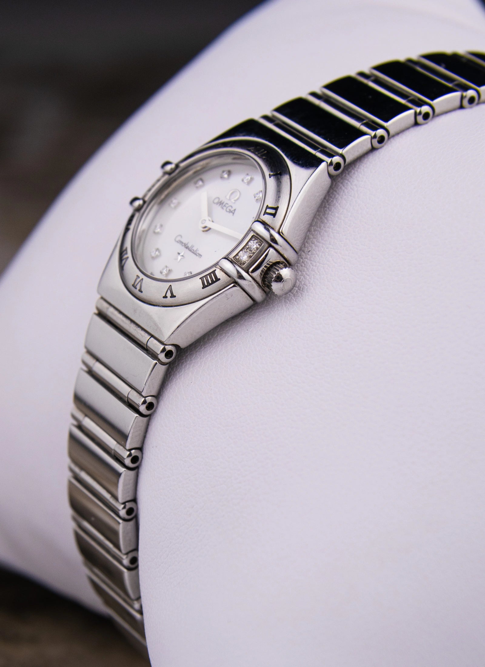 1998 Omega Constellation Diamond MOP Dial 895.1248