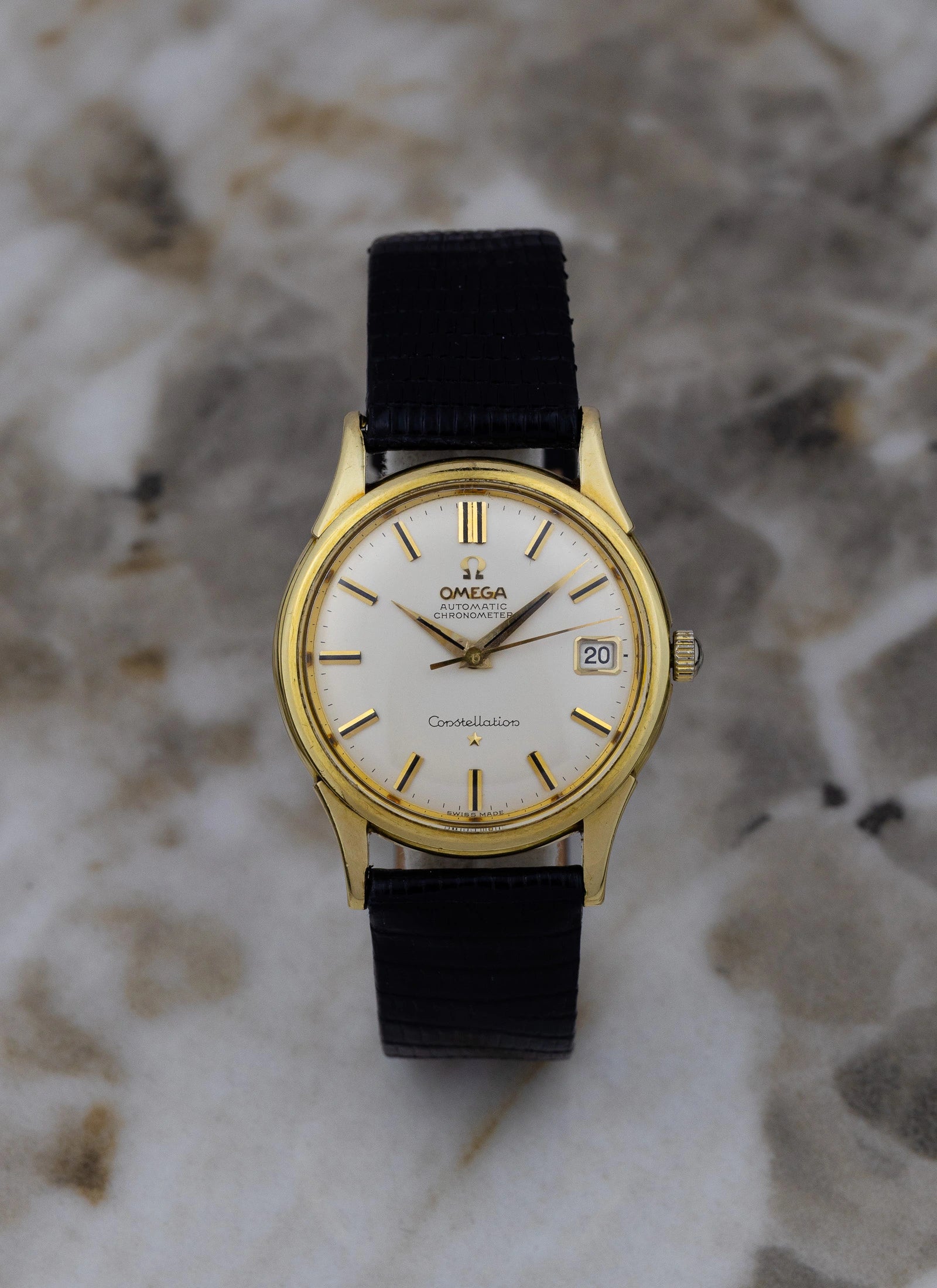 1959 14K Omega Constellation Date 14393 cal. 561 Serviced
