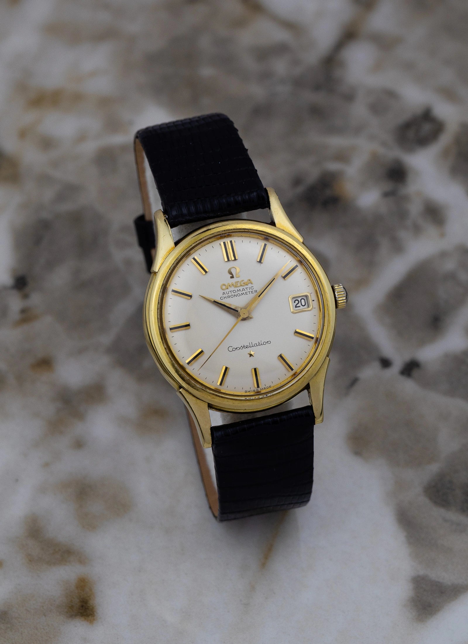 1959 14K Omega Constellation Date 14393 cal. 561 Serviced