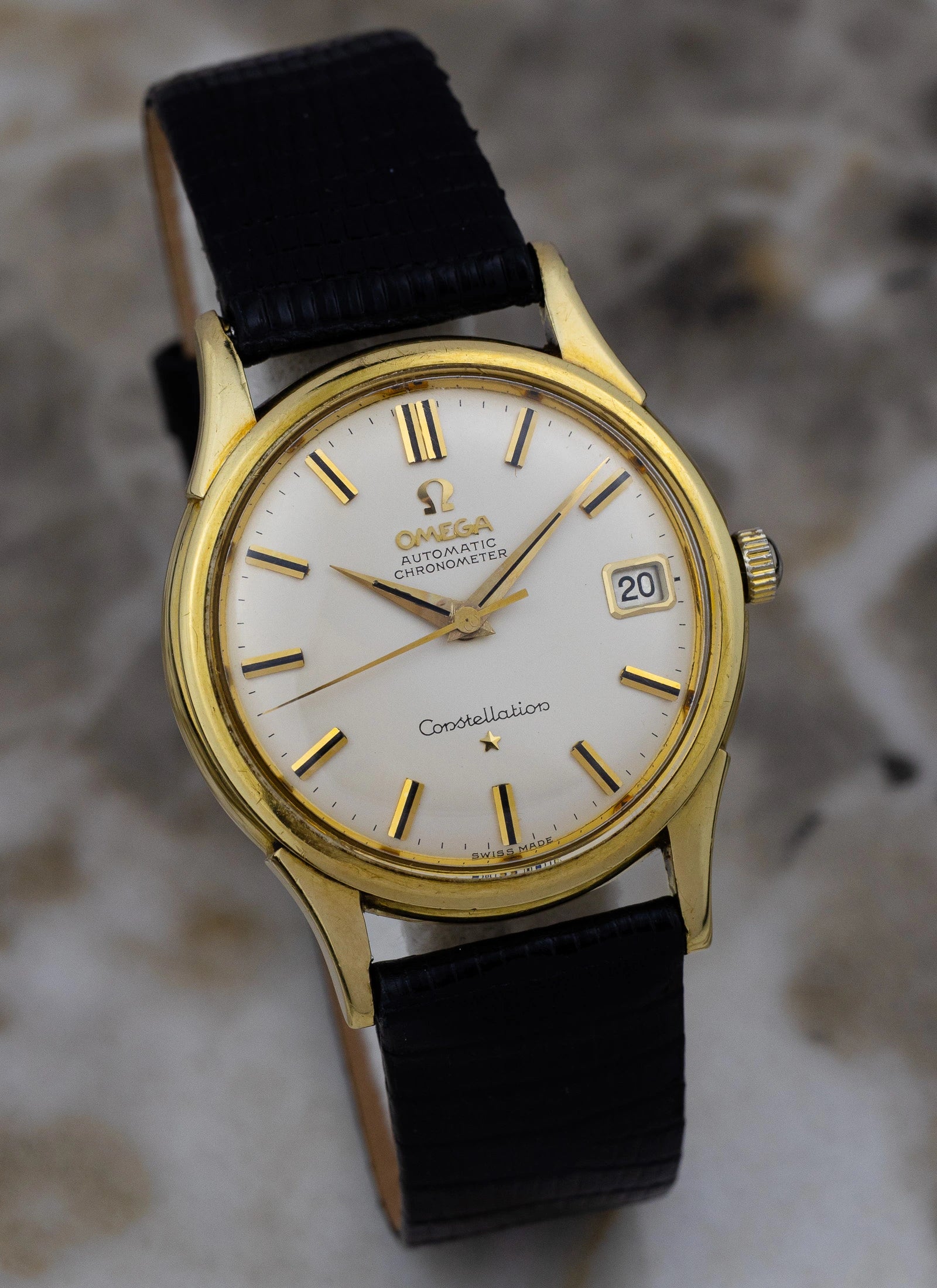 1959 14K Omega Constellation Date 14393 cal. 561 Serviced