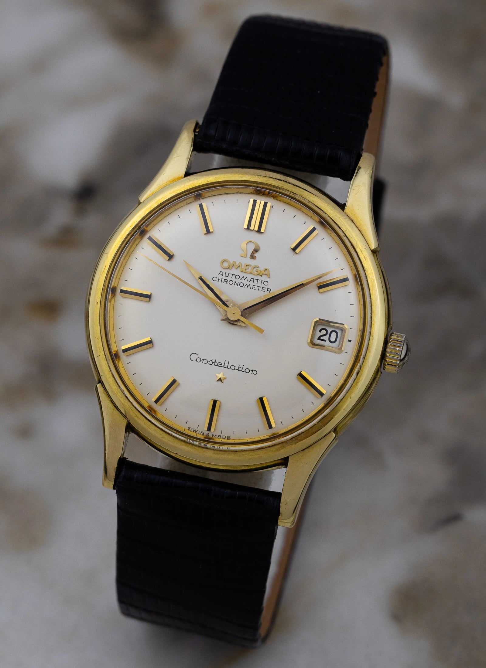 1959 14K Omega Constellation Date 14393 cal. 561 Serviced