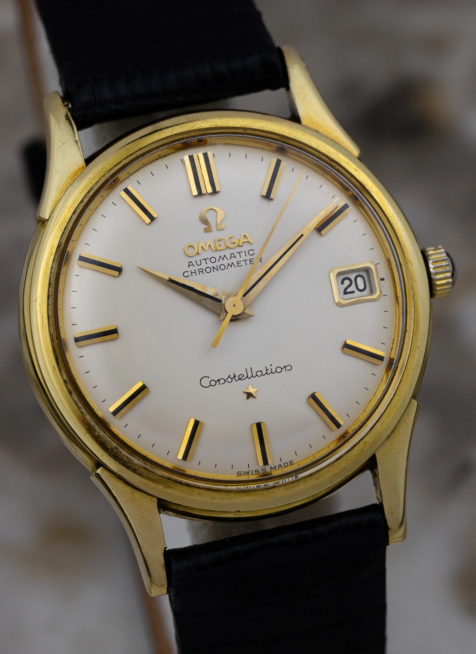 1959 14K Omega Constellation Date 14393 cal. 561 Serviced