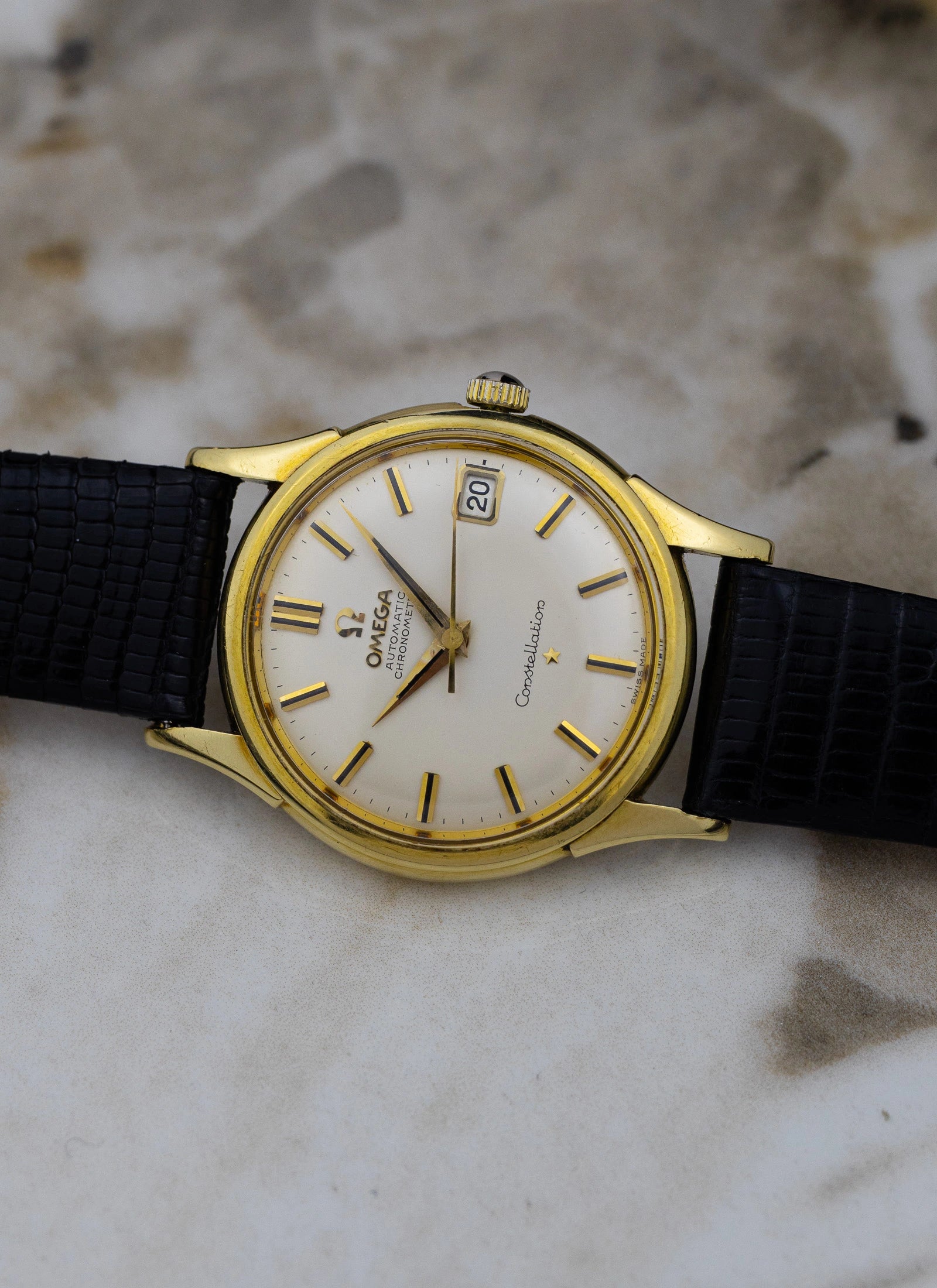 1959 14K Omega Constellation Date 14393 cal. 561 Serviced