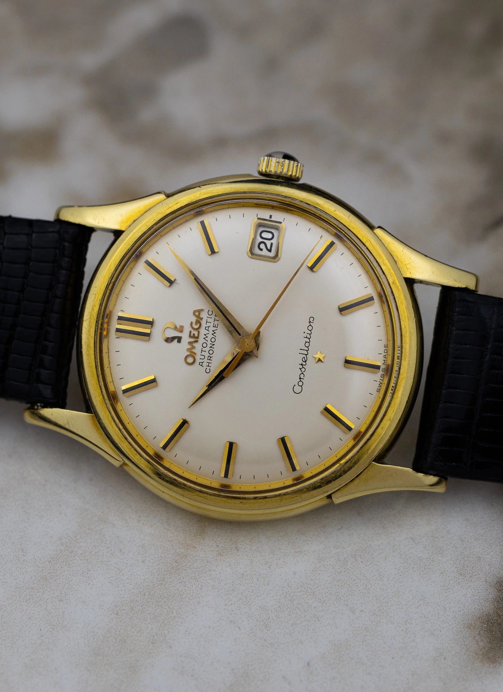 1959 14K Omega Constellation Date 14393 cal. 561 Serviced