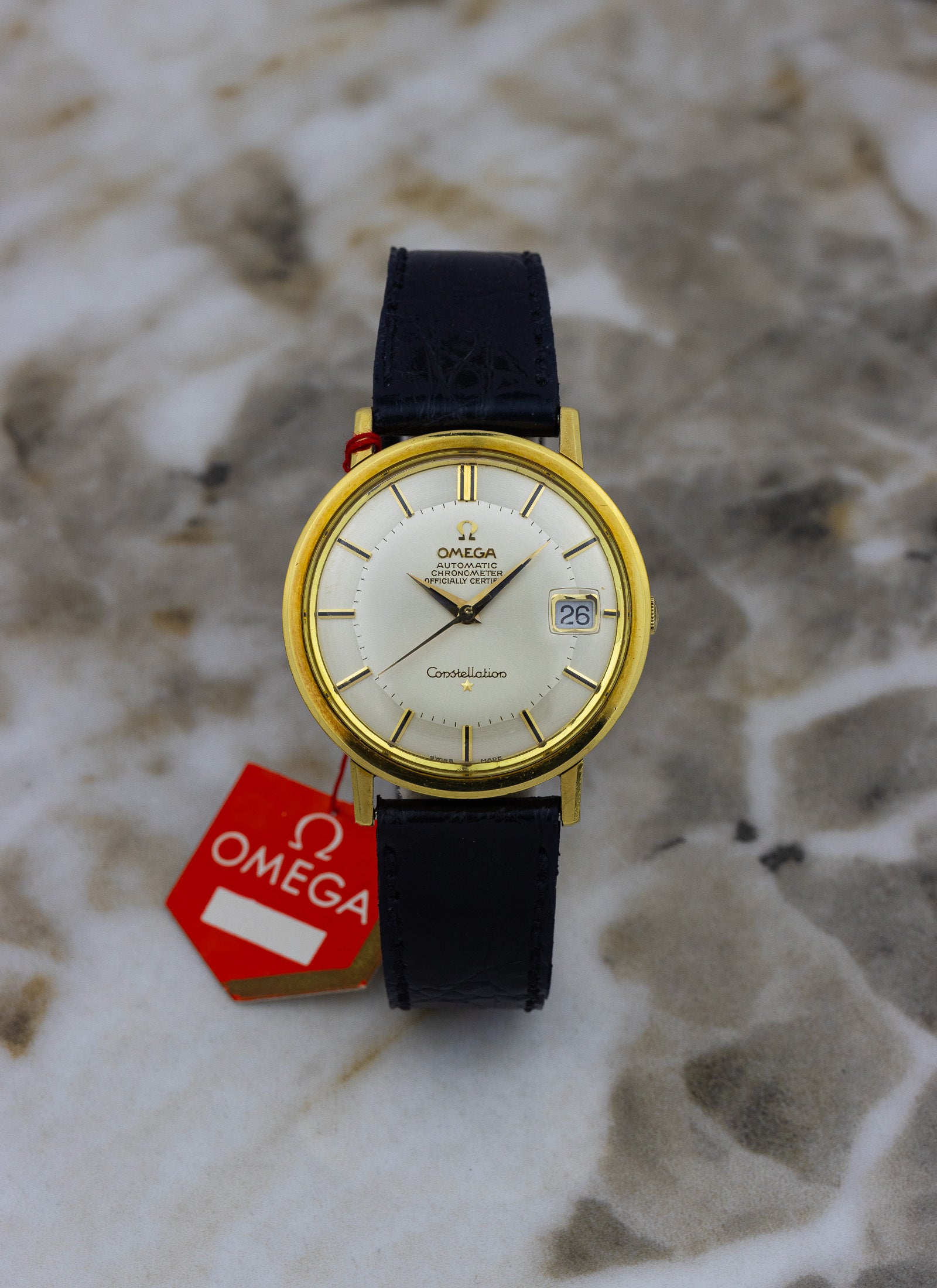 1966 18K Omega Constellation Pie Pan 168.004 cal. 561 Full Set