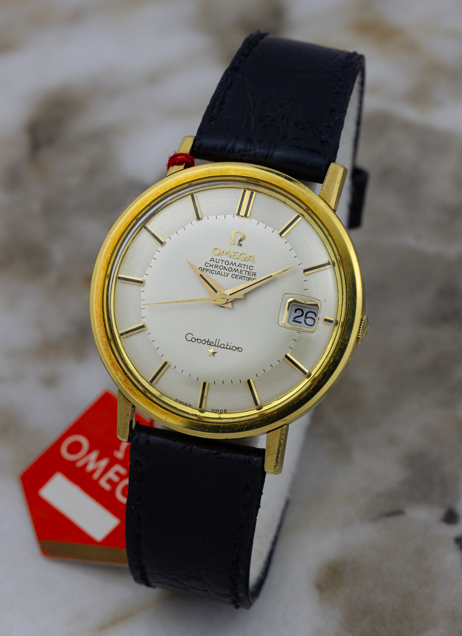 1966 18K Omega Constellation Pie Pan 168.004 cal. 561 Full Set