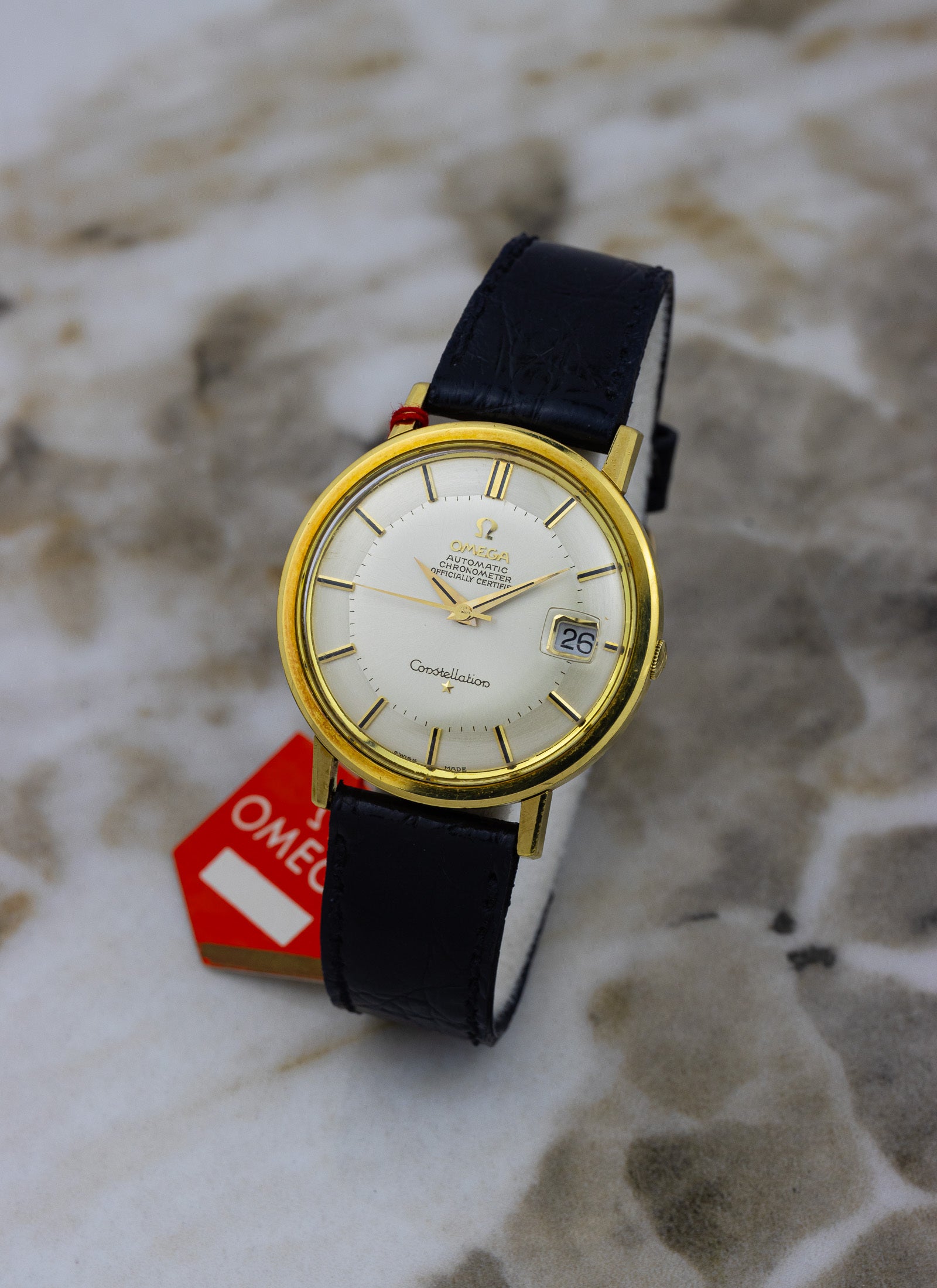1966 18K Omega Constellation Pie Pan 168.004 cal. 561 Full Set