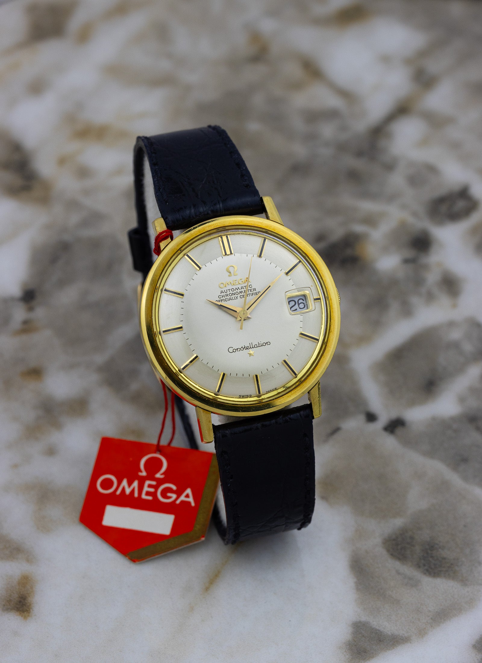 1966 18K Omega Constellation Pie Pan 168.004 cal. 561 Full Set