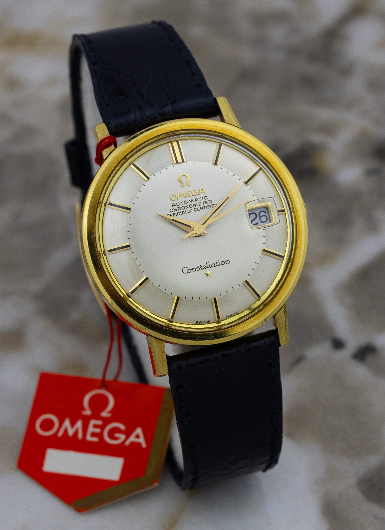 1966 18K Omega Constellation Pie Pan 168.004 cal. 561 Full Set