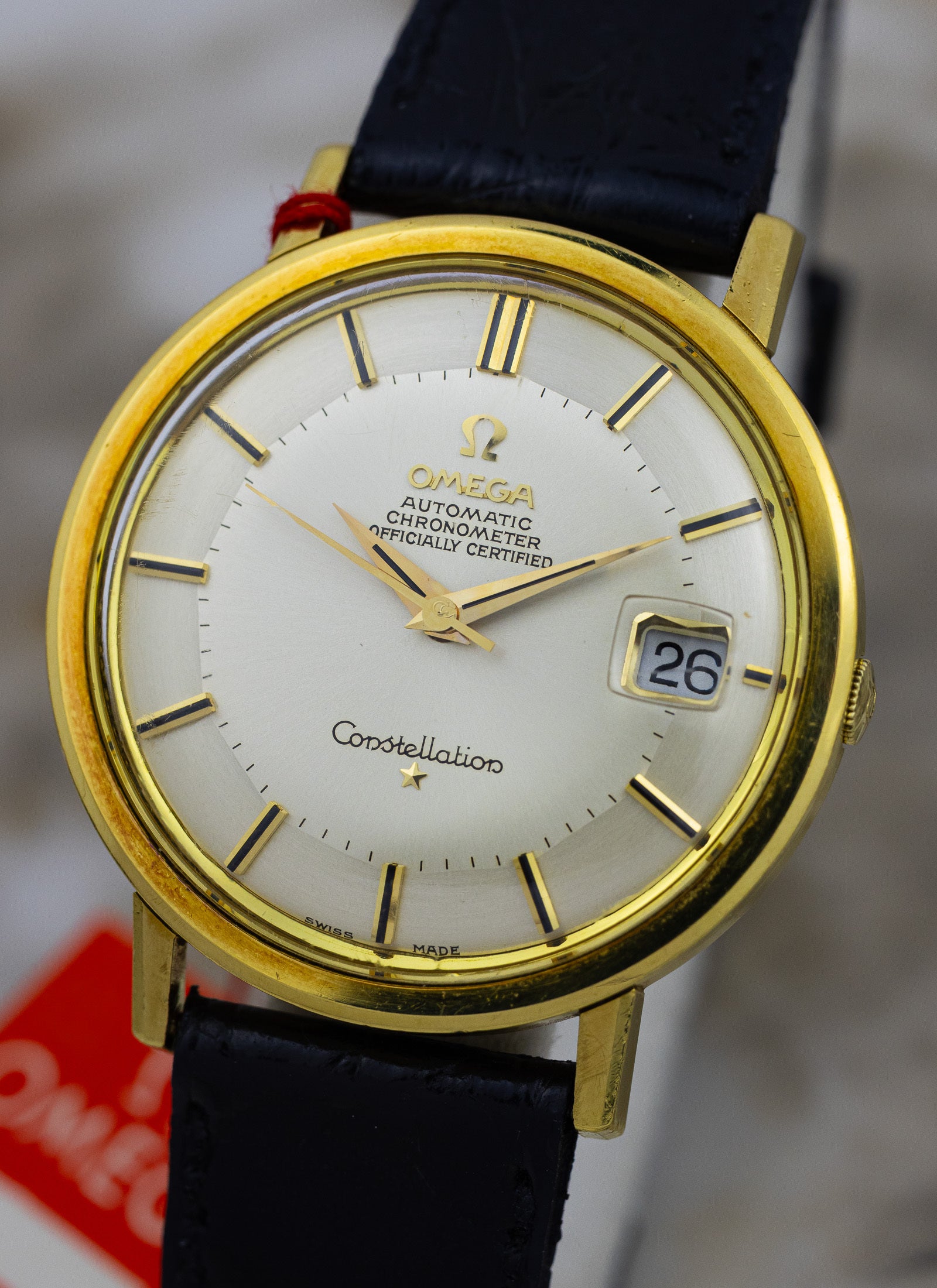 1966 18K Omega Constellation Pie Pan 168.004 cal. 561 Full Set