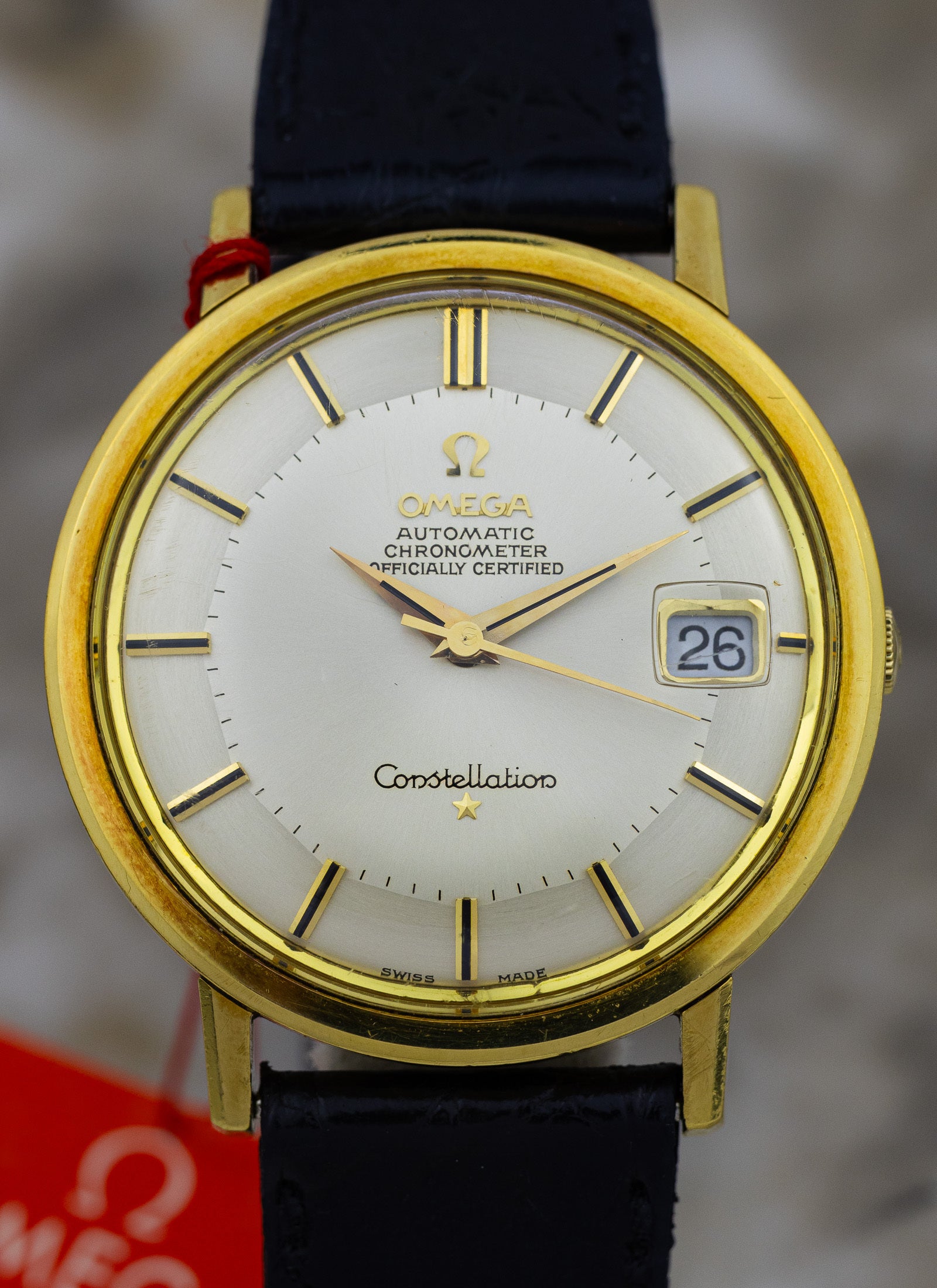 1966 18K Omega Constellation Pie Pan 168.004 cal. 561 Full Set