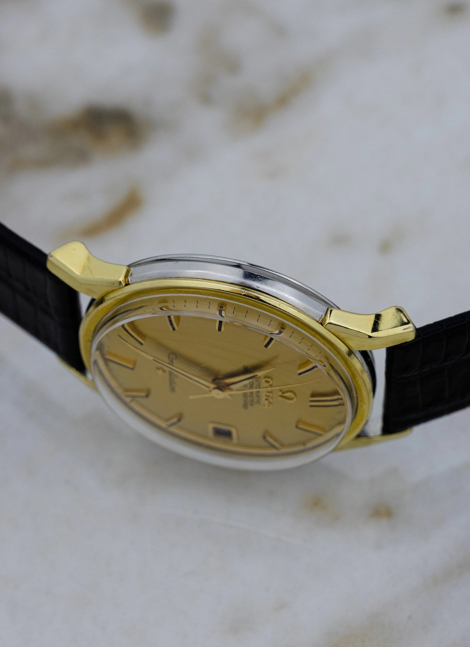 1963 Omega Constellation Dog Legs Gold Cap 168.005 cal. 561