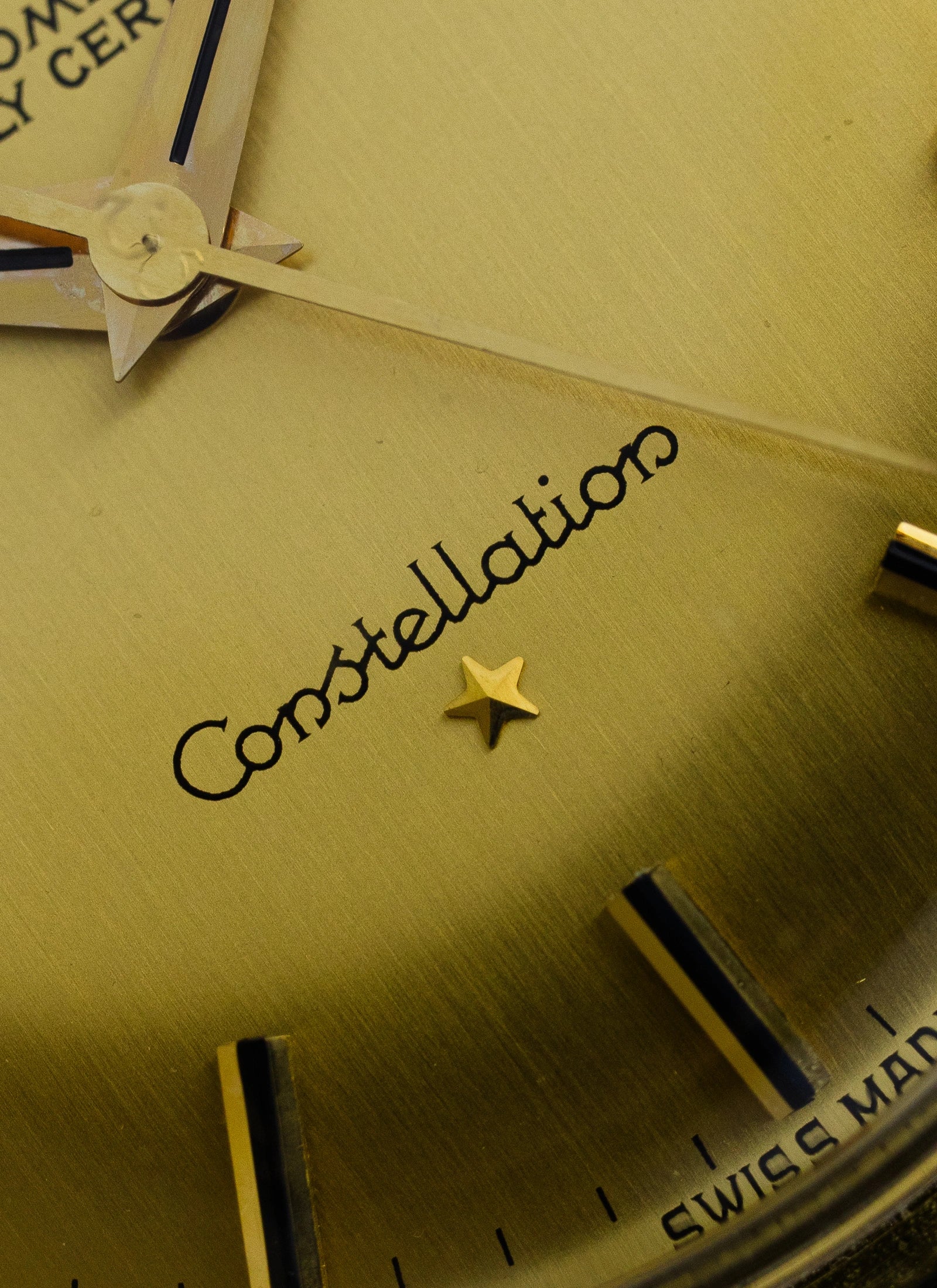 1963 Omega Constellation Dog Legs Gold Cap 168.005 cal. 561