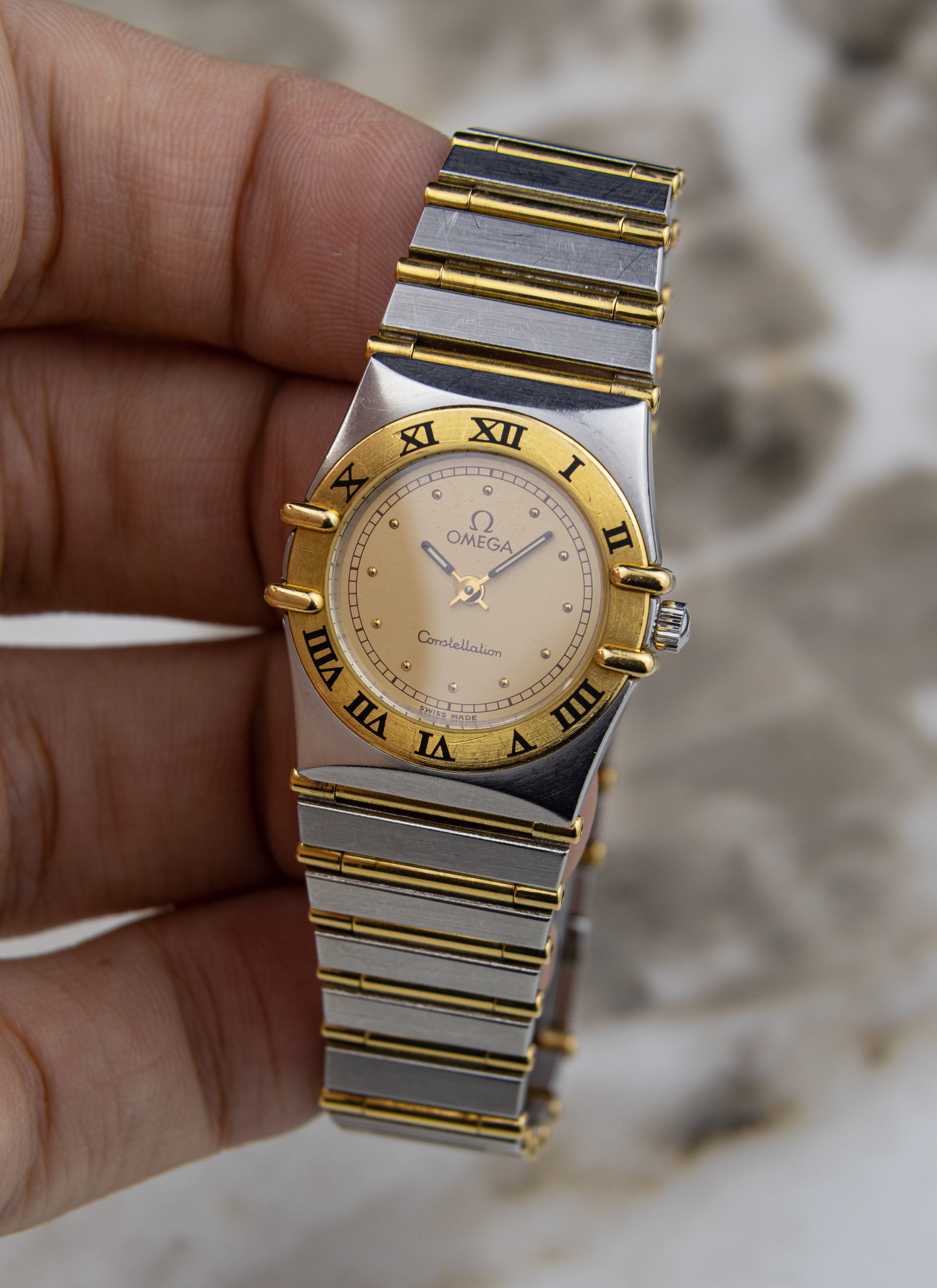 1986 Lady Omega Constellation Manhattan 795.1080 cal. 1455
