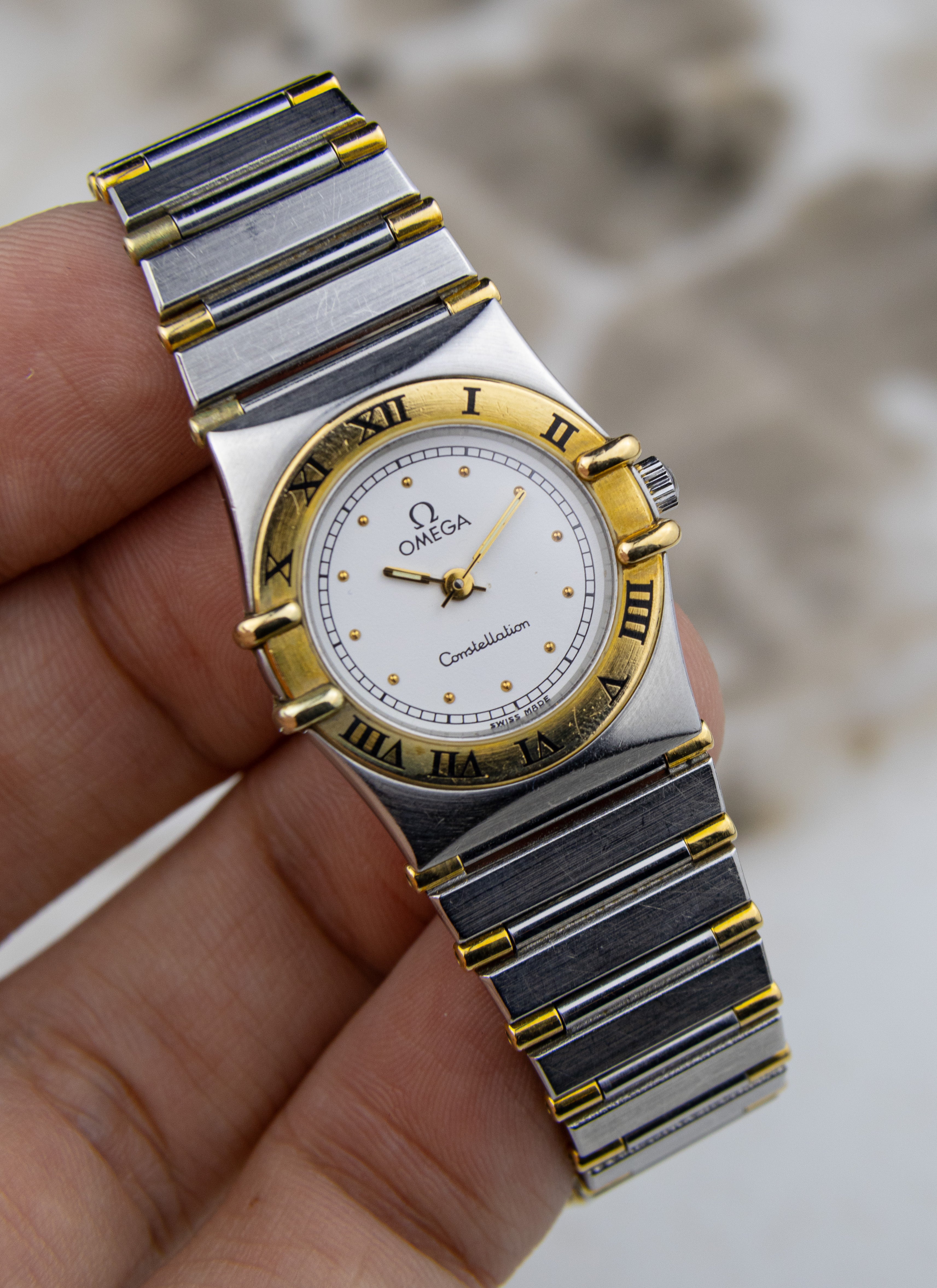 1986 Lady Omega Constellation Manhattan 795.1080 cal. 1455