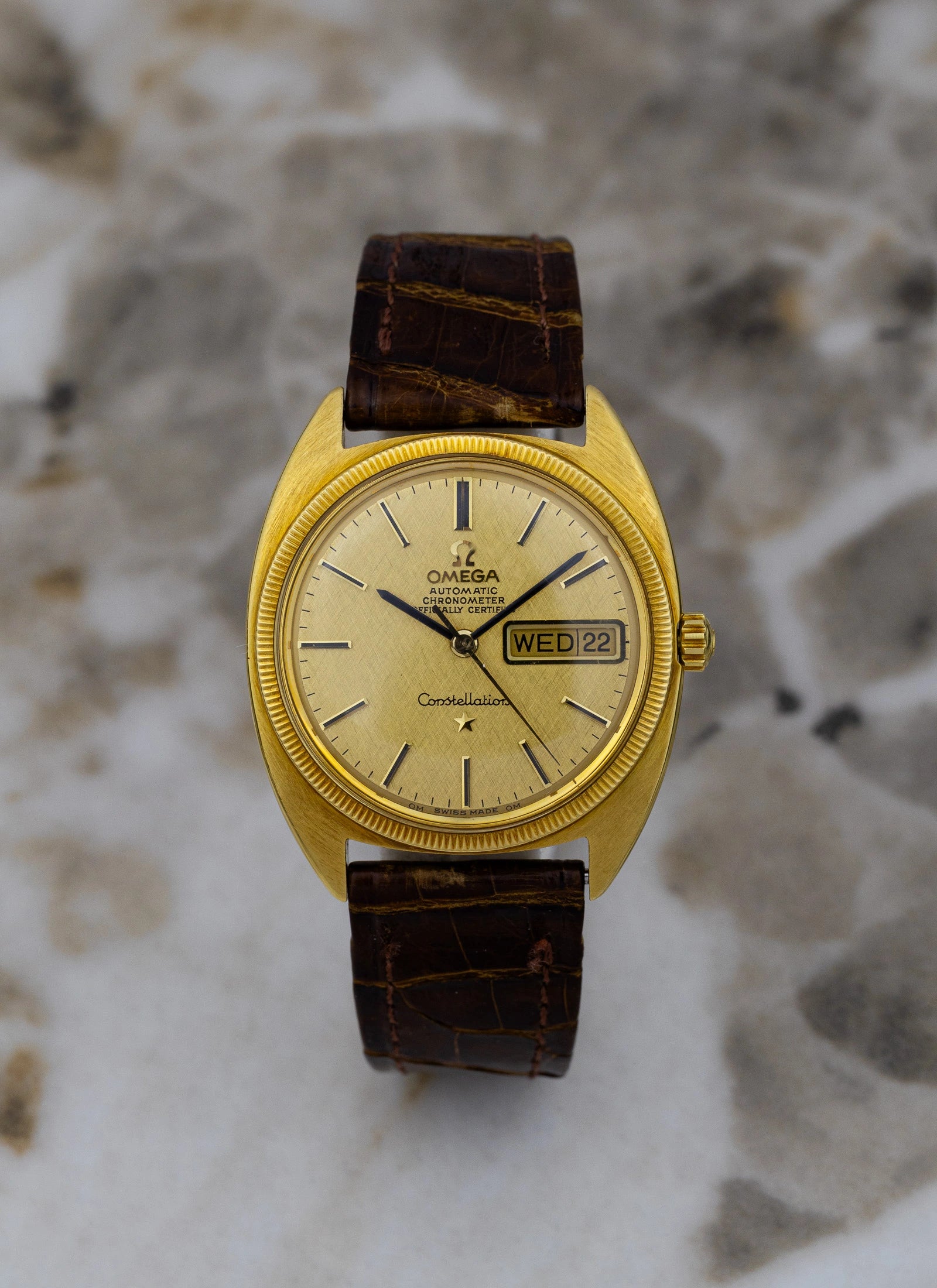 1969 18K Omega Constellation Day-Date C-shaped 168.029 cal.751