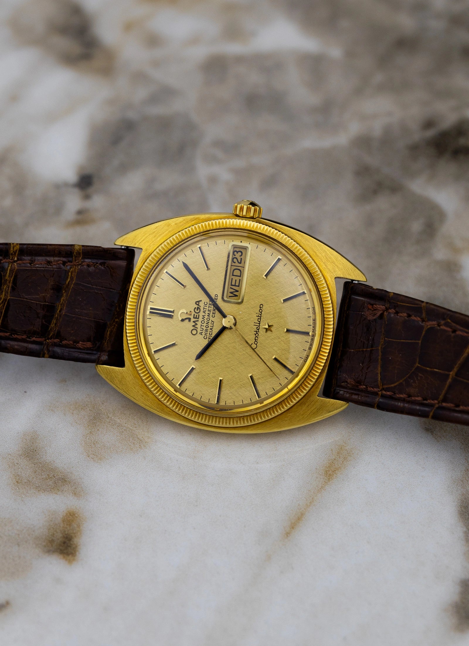 1969 18K Omega Constellation Day-Date C-shaped 168.029 cal.751
