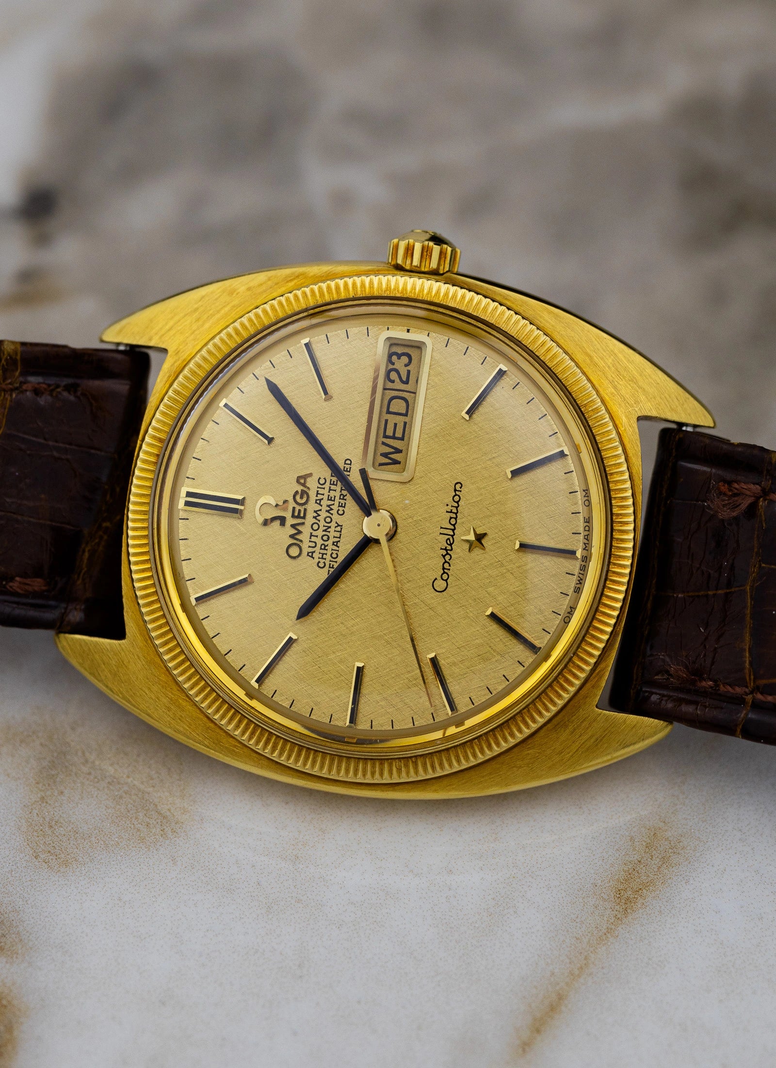 1969 18K Omega Constellation Day-Date C-shaped 168.029 cal.751