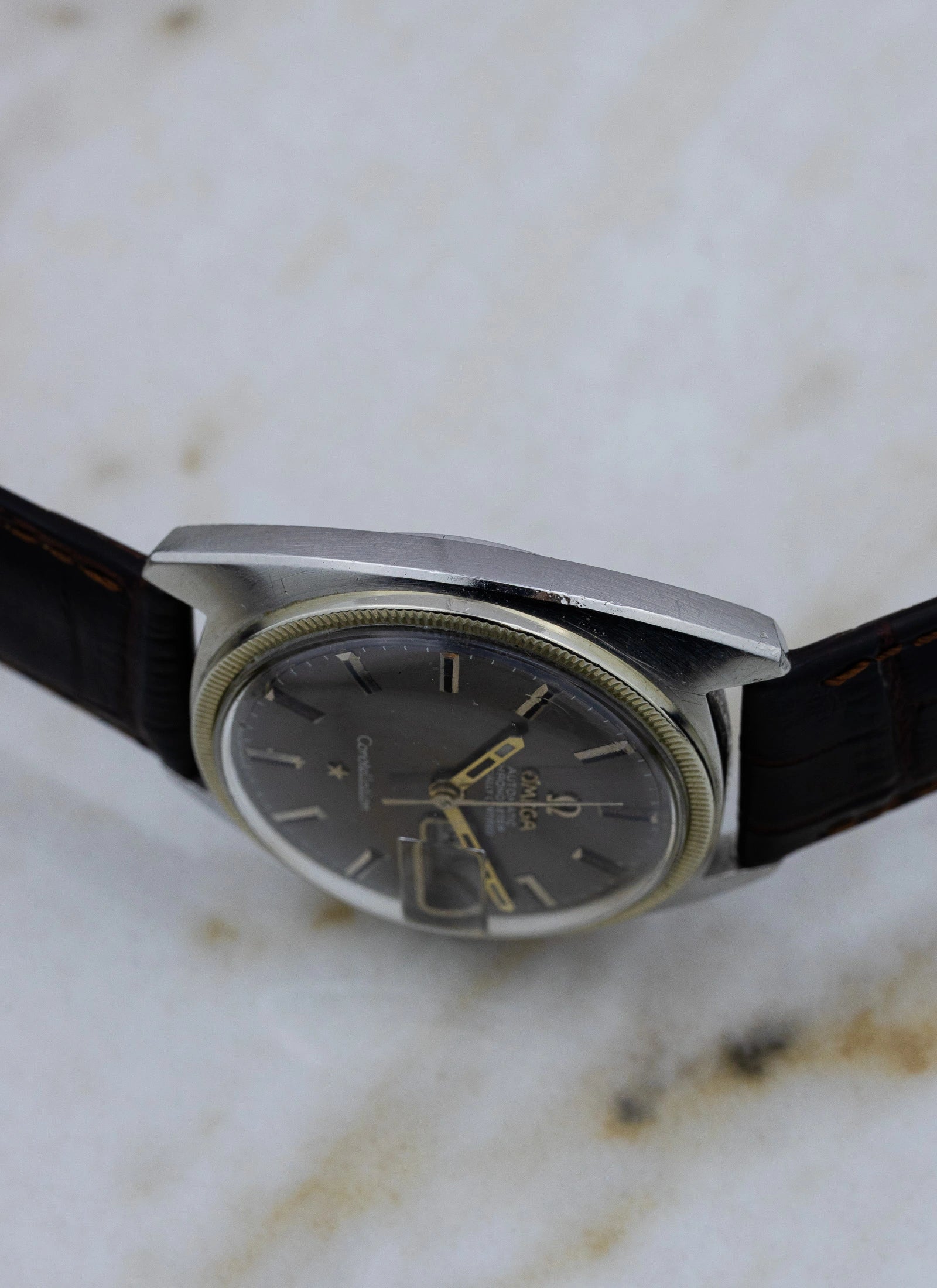 1969 Omega Constellation C-shape Grey Dial 168.029 cal. 751