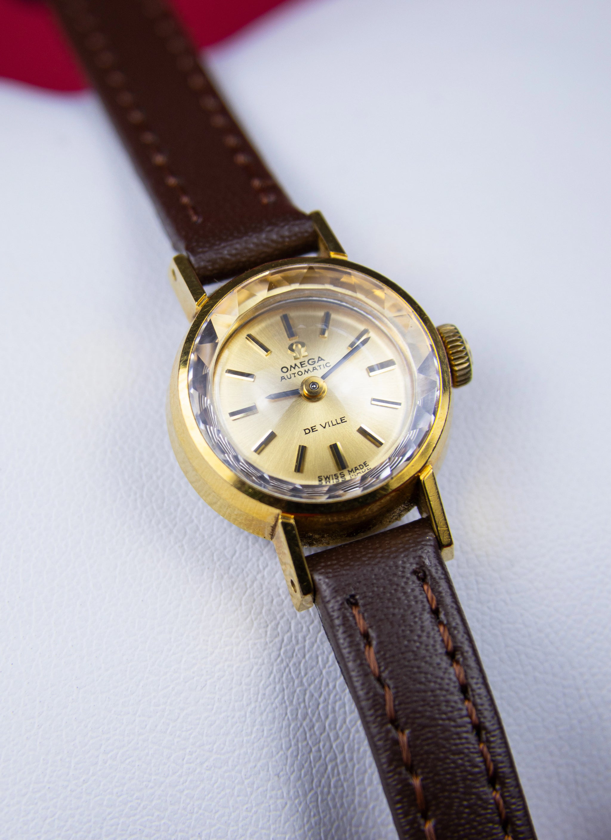 OMEGA De Ville レディース　レトロ　Automatic 1972 Lady Omega De Ville Automatic Cocktail Watch 551.038 cal. 661
