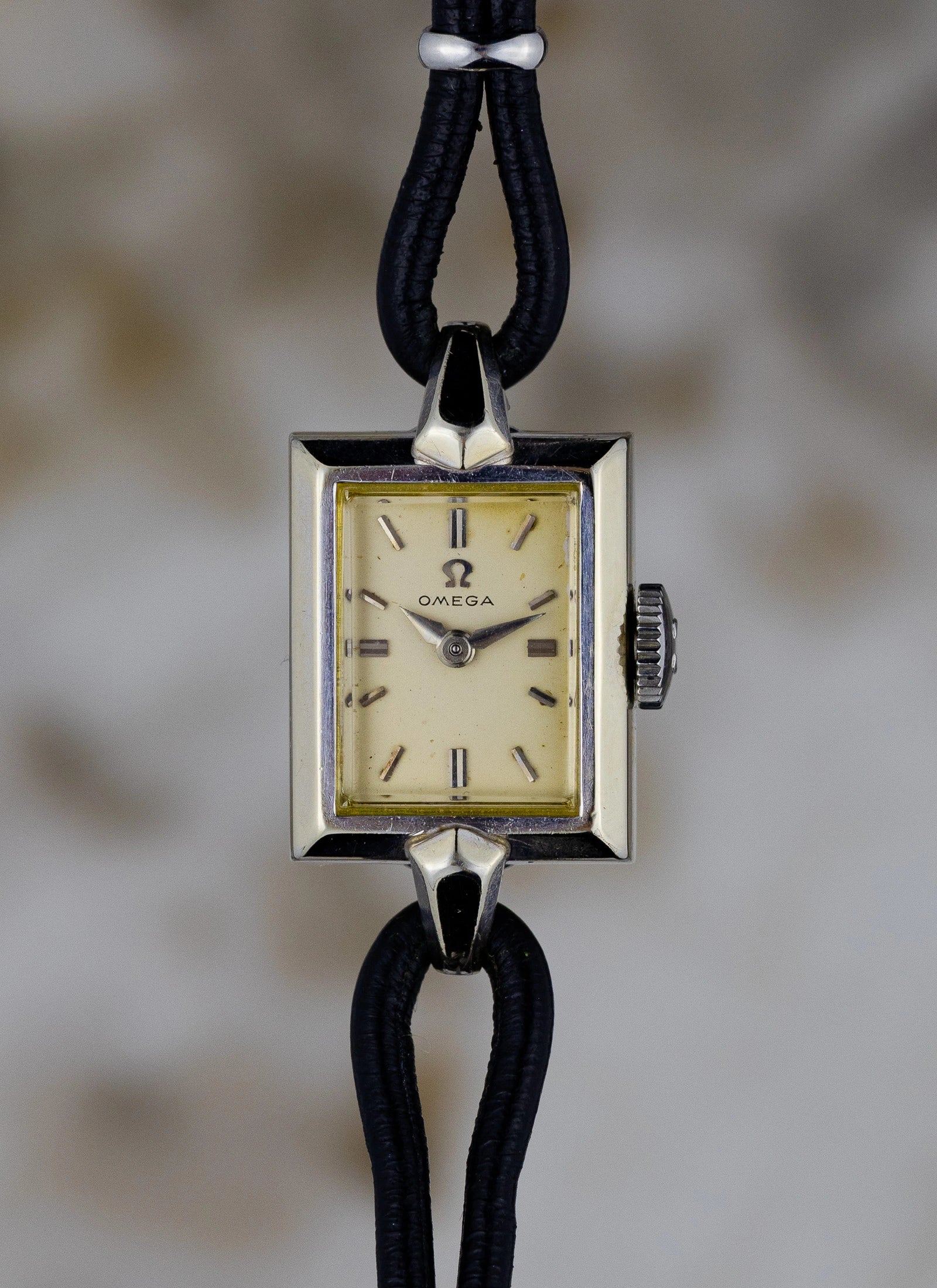 1959 18K White Gold Plated Omega Lady ref. A5267 Cal. 482